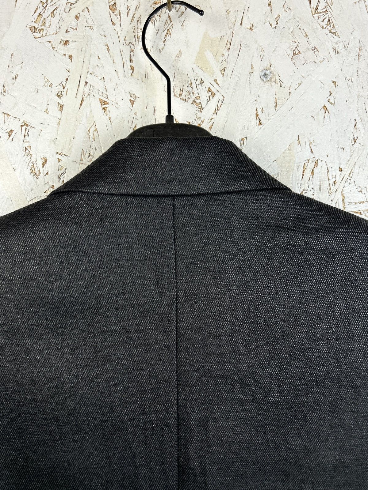 Brunello Cucinelli Brunello Cucinelli Lino Waxed Blazer Jacket Size S / US 4 / IT 40 - 5 Thumbnail