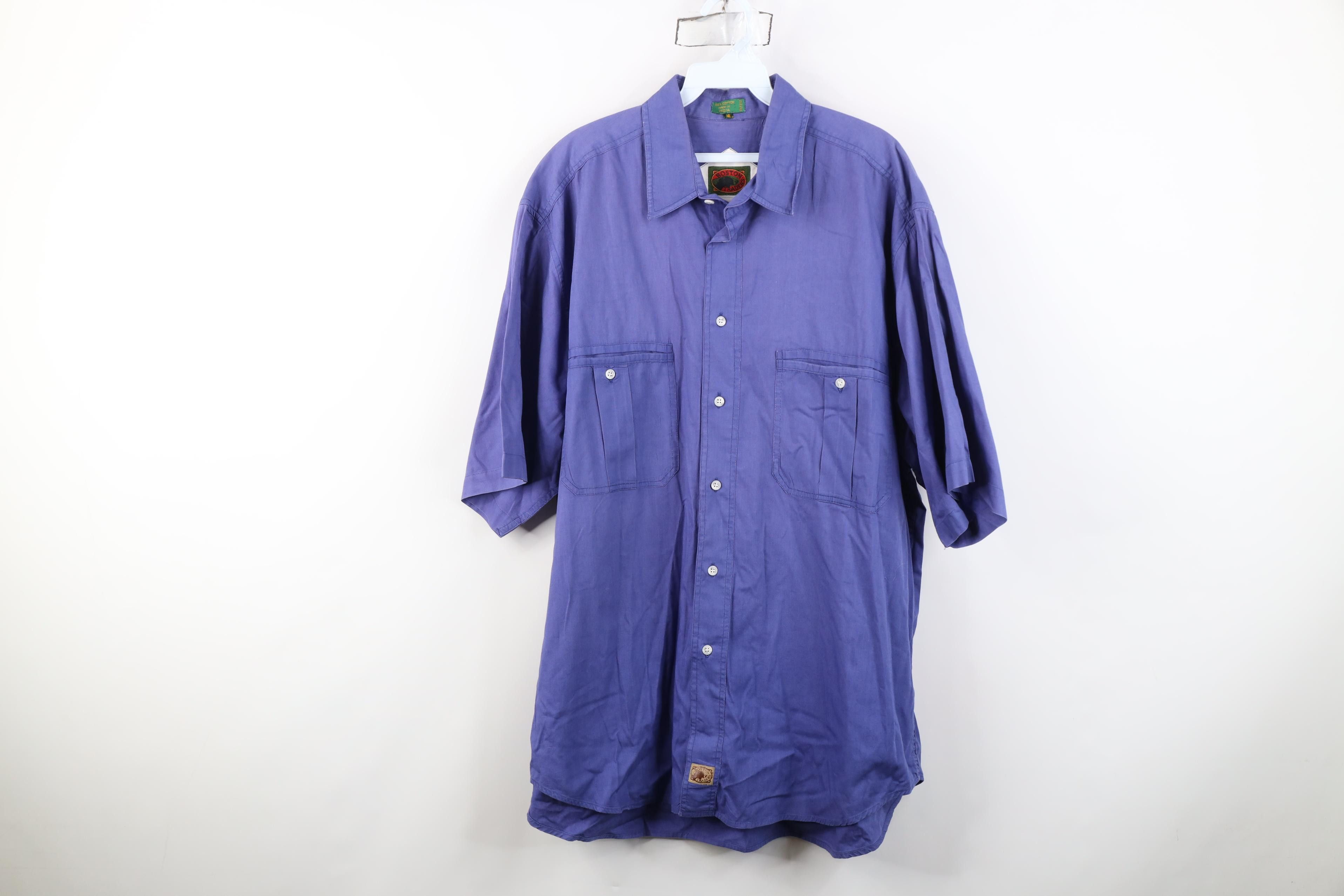 Vintage Vintage 90s Streetwear Short Sleeve Collared Button Shirt Size US XL / EU 56 / 4 - 1 Thumbnail