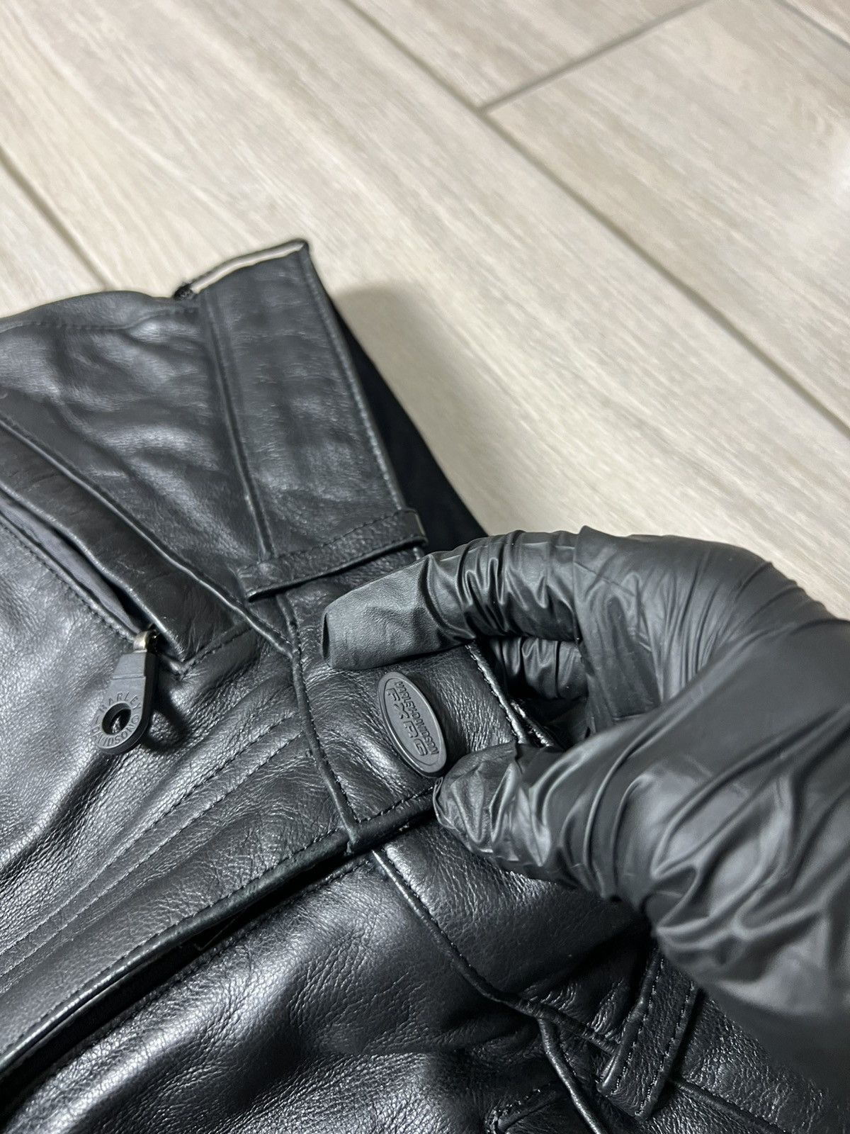 Harley Davidson Vintage Harley Davidson Leather Pants Racing Moto Size 40" / US 18 - 8 Thumbnail
