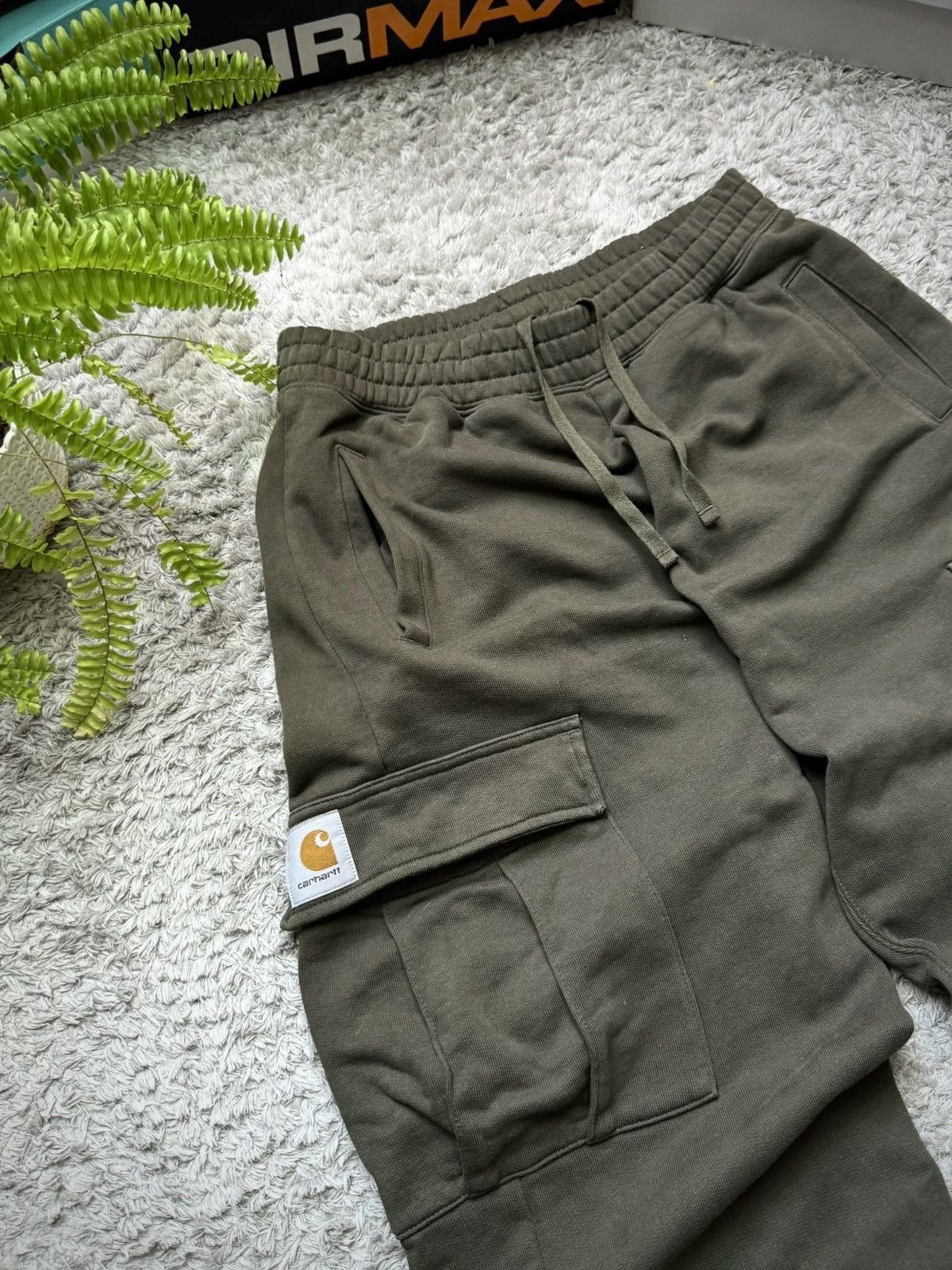 Carhartt 00s Carhartt Baggy Pants Rare Cargo Vintage Logo Streetwear Size US 32 / EU 48 - 4 Thumbnail