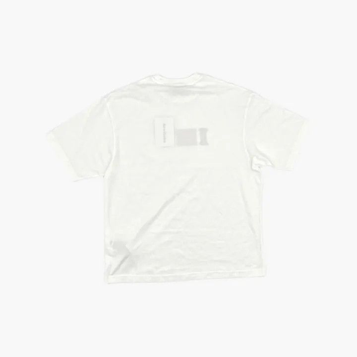 Acne Studios Acne Studios White Graphic Short Sleeve T-Shirt Size US S / EU 44-46 / 1 - 1 Thumbnail