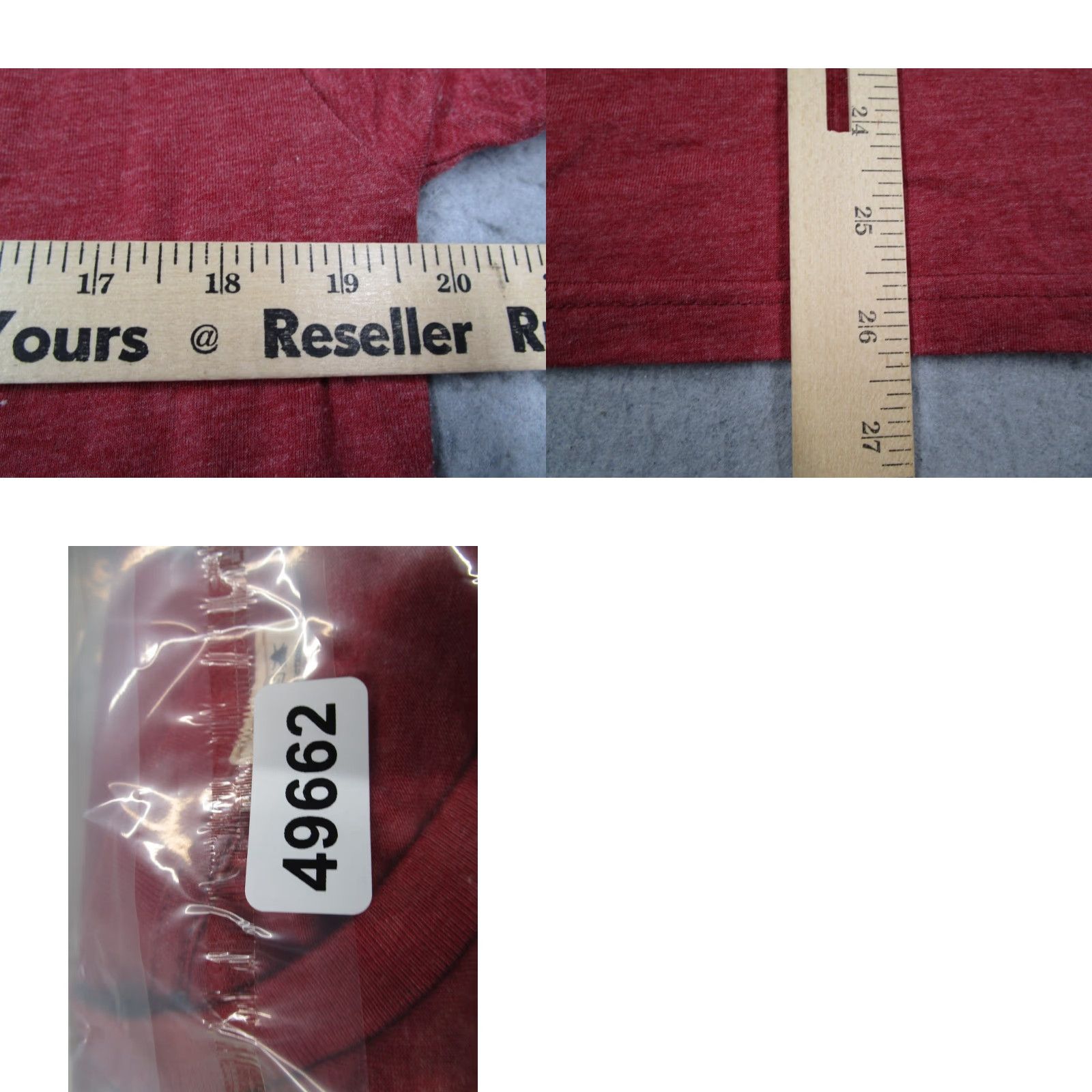 Vintage TYPOGRAPHIA Men's Medium Red Short Sleeve Crew Neck Shirt - Camera Graphic Tee - Classic Retro - Made in Portugal Size US M / EU 48-50 / 2 - 8 Thumbnail