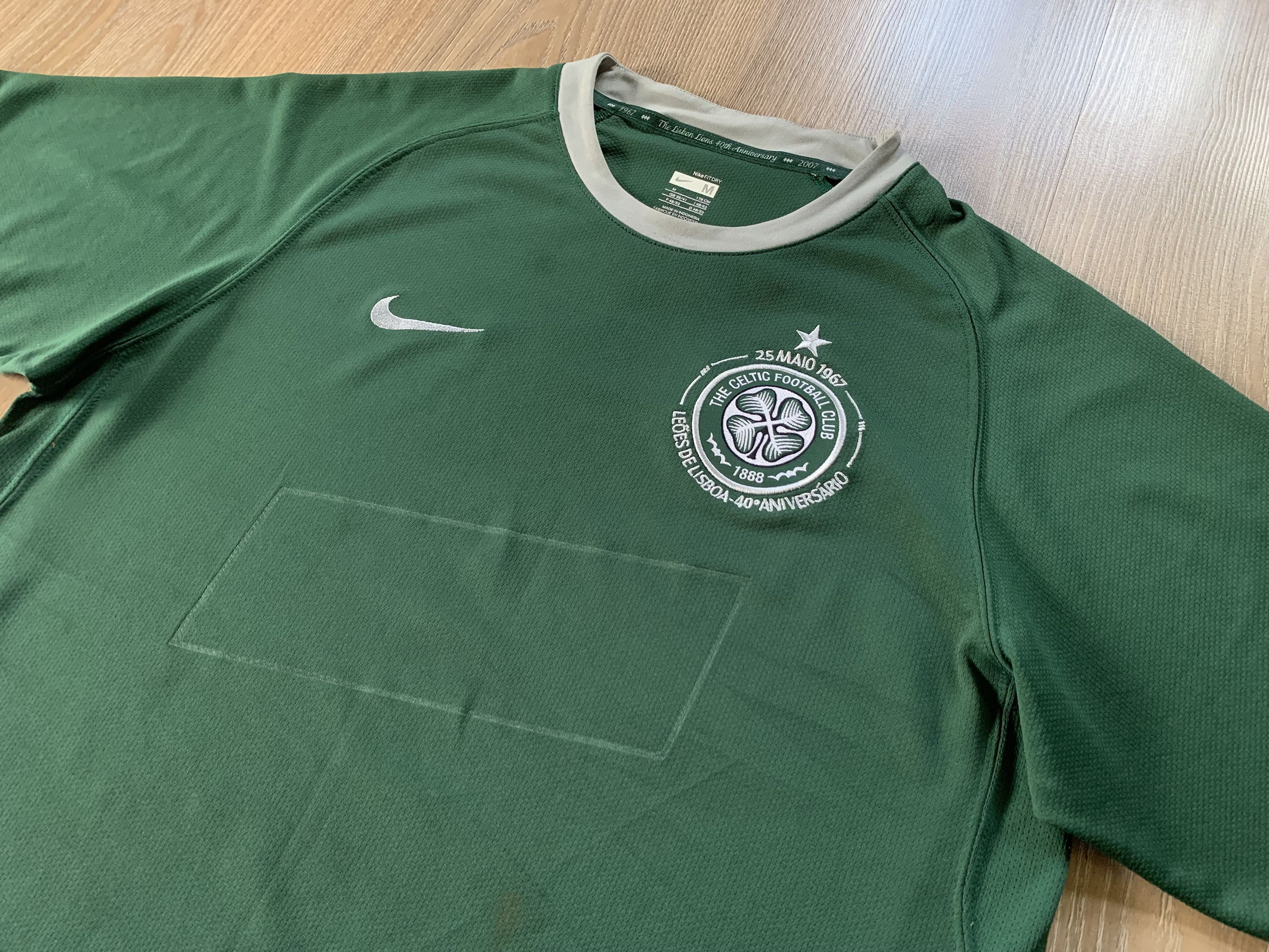 Nike Vintage Nike Celtic Away Shirt 2007-2008 Size US M / EU 48-50 / 2 - 4 Thumbnail