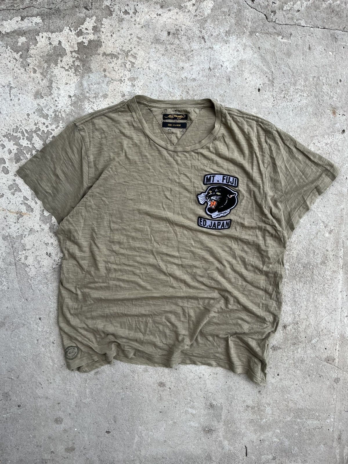 Ed Hardy Ed Hardy Japan Big Logo Drawn by Ed San Diego Y2K T-shirt Size US XL / EU 56 / 4 - 1 Thumbnail