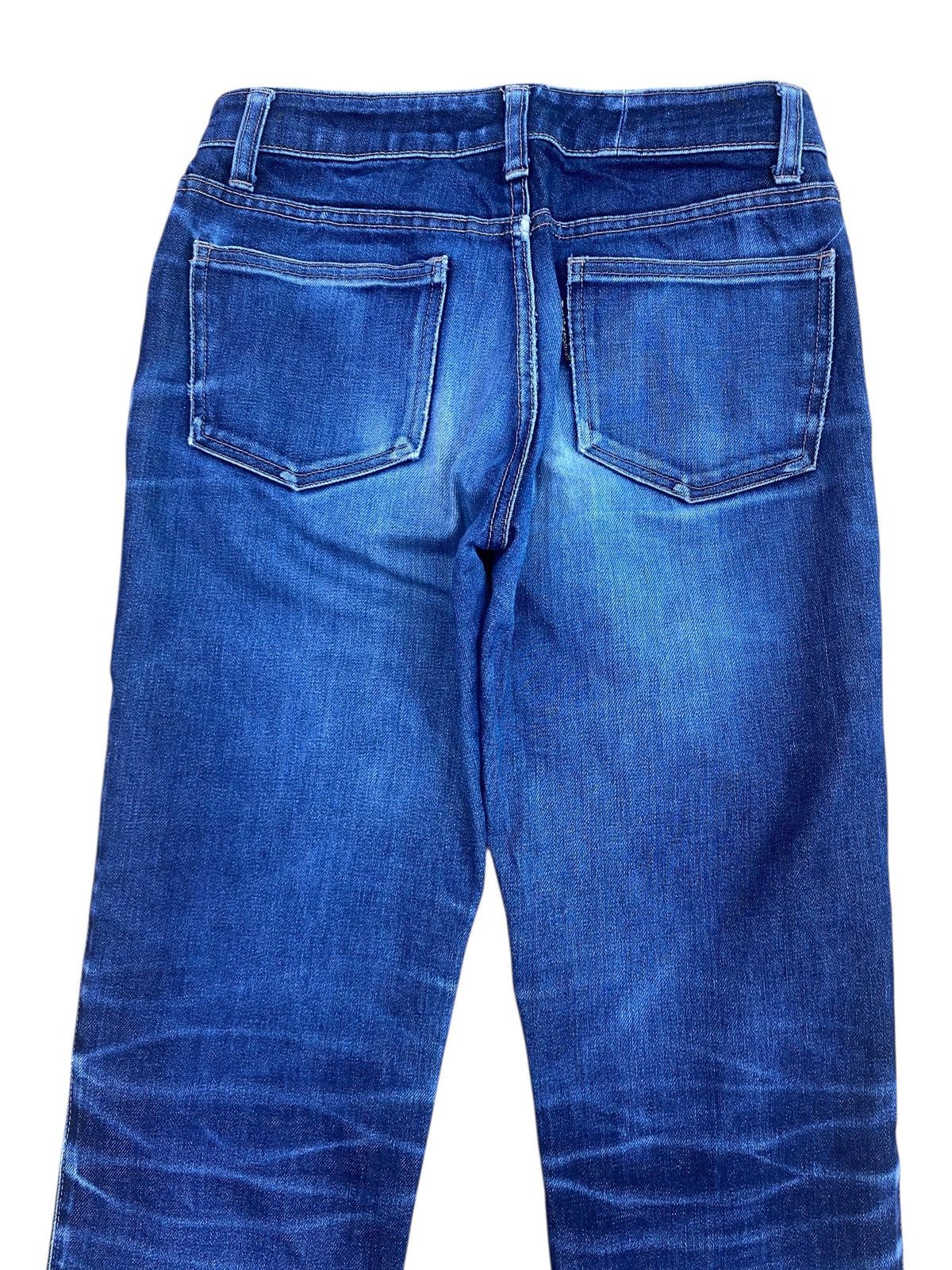 Japanese Brand Japanese Brand Dark Blue Wash Style Straight Cut Jeans Size US 26 / EU 42 - 4 Thumbnail