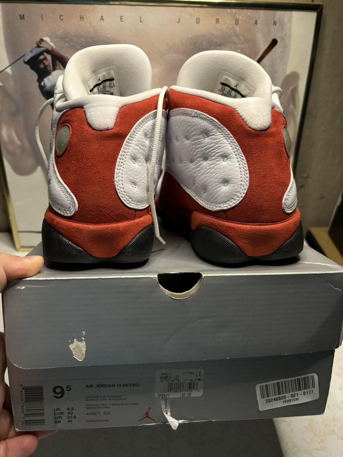 Jordan Brand Jordan Retro 13 ‘Chicago’ Size US 9.5 / EU 42-43 - 7 Thumbnail