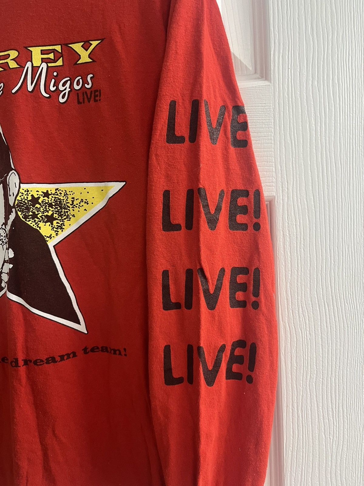 Drake Aubrey & The Three Migos LIVE ‘18 Red Longsleeve Size US S / EU 44-46 / 1 - 5 Thumbnail