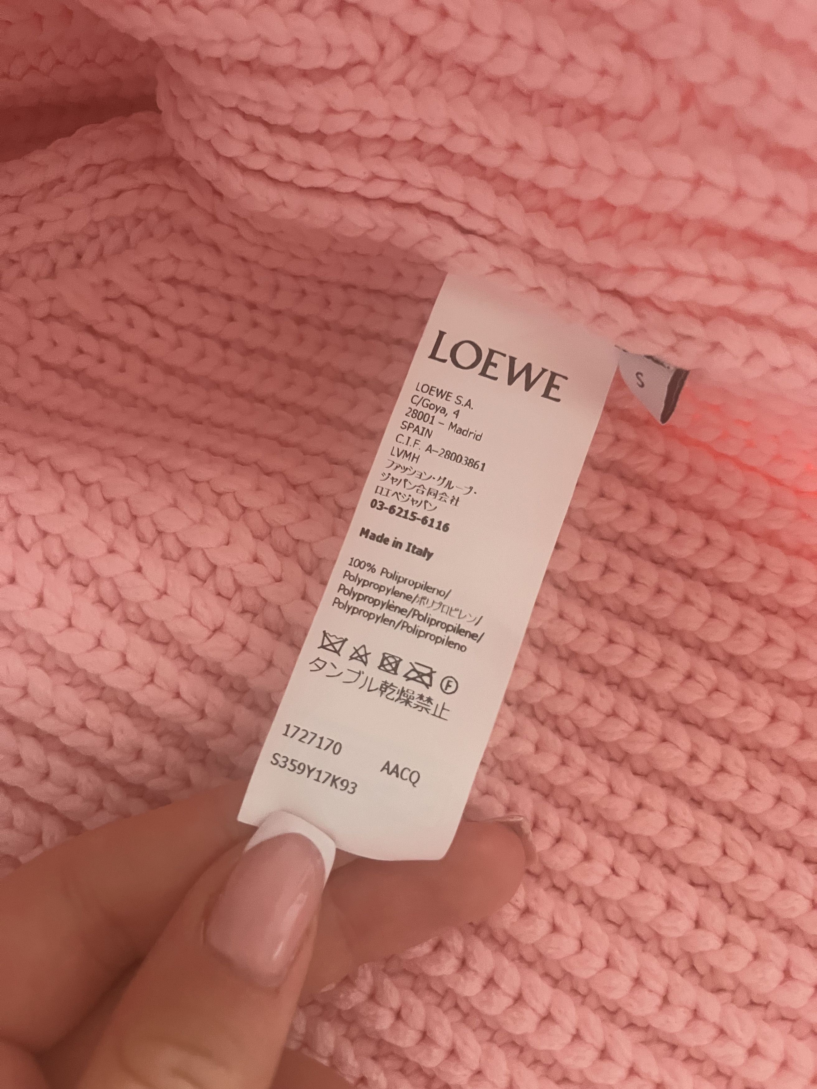 Loewe LOEWE two piece pink set sweater, cropped Jacket and skirt Size S / US 4 / IT 40 - 13 Thumbnail