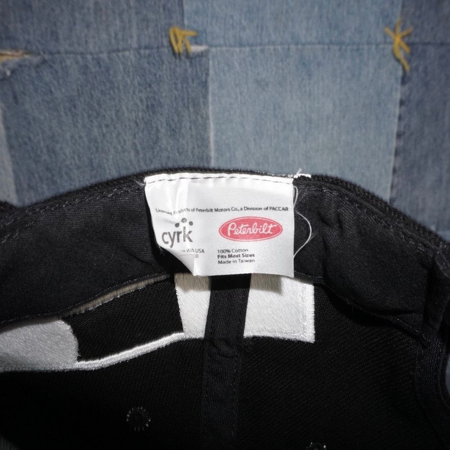 Vintage OSFA - Vintage Y2K Peterbilt embroider trucker checkered hat Size ONE SIZE - 6 Thumbnail