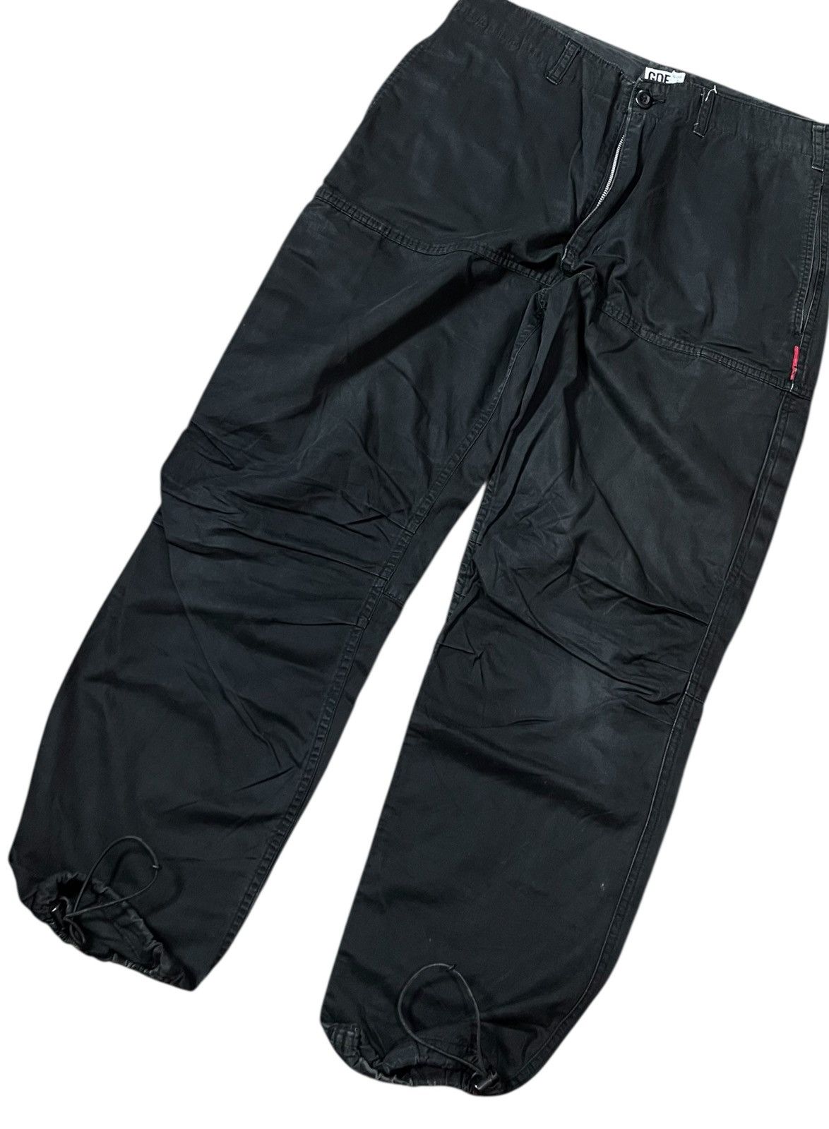 GOODENOUGH Vintage goodenough black flight trousers Size US 30 / EU 46 - 2 Thumbnail