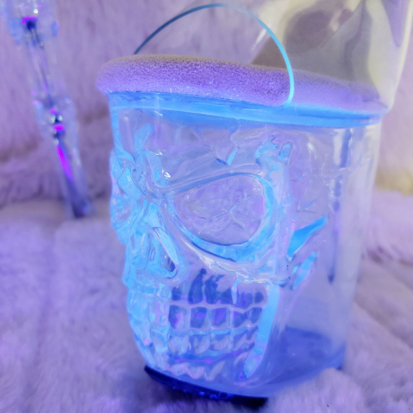 Other Rapture Clear See Thru Skull & Bones 8" High Heel Platform S Size US 6 / IT 36 - 9 Thumbnail