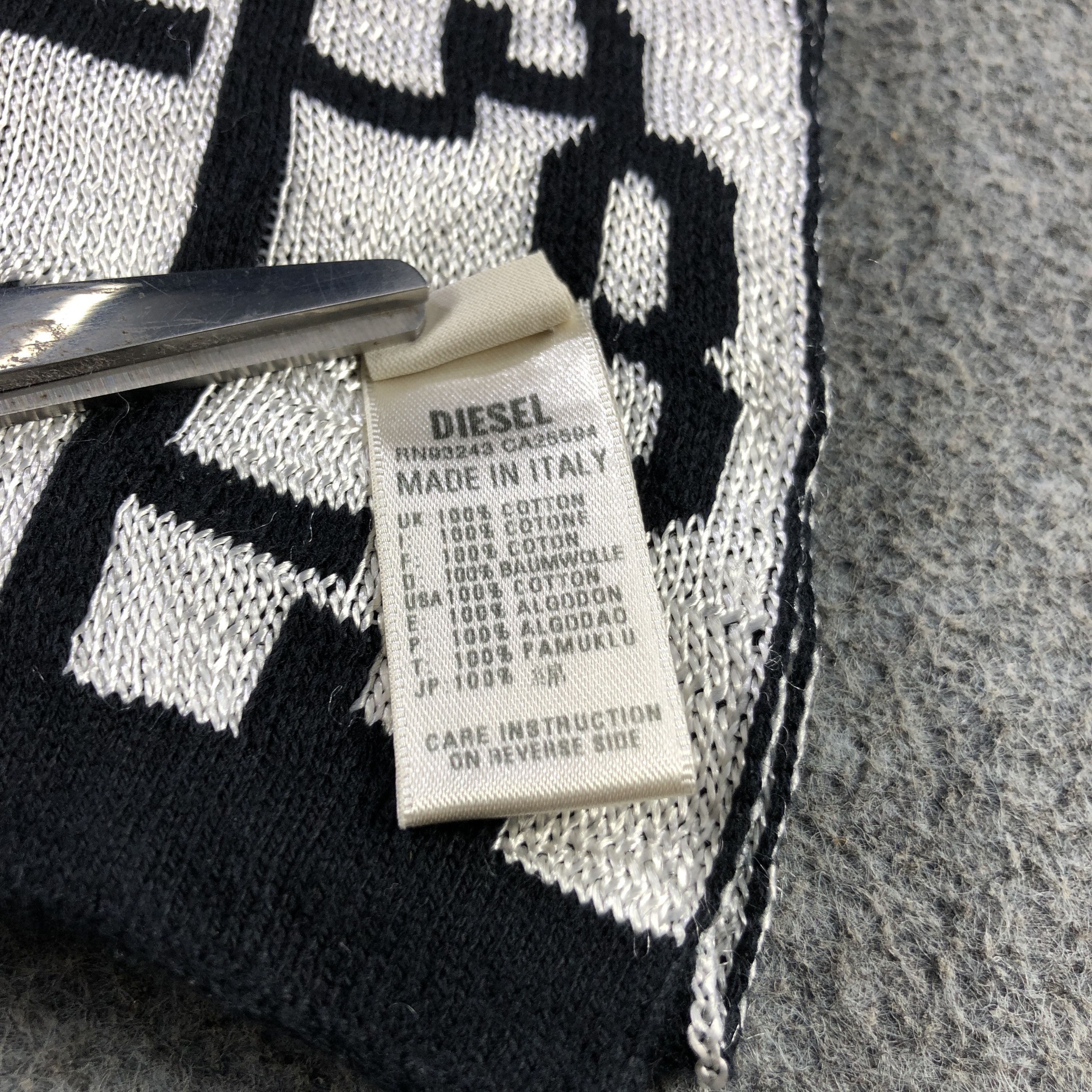 Diesel Diesel Cotton Scarf Muffler V2948 Size ONE SIZE - 4 Thumbnail