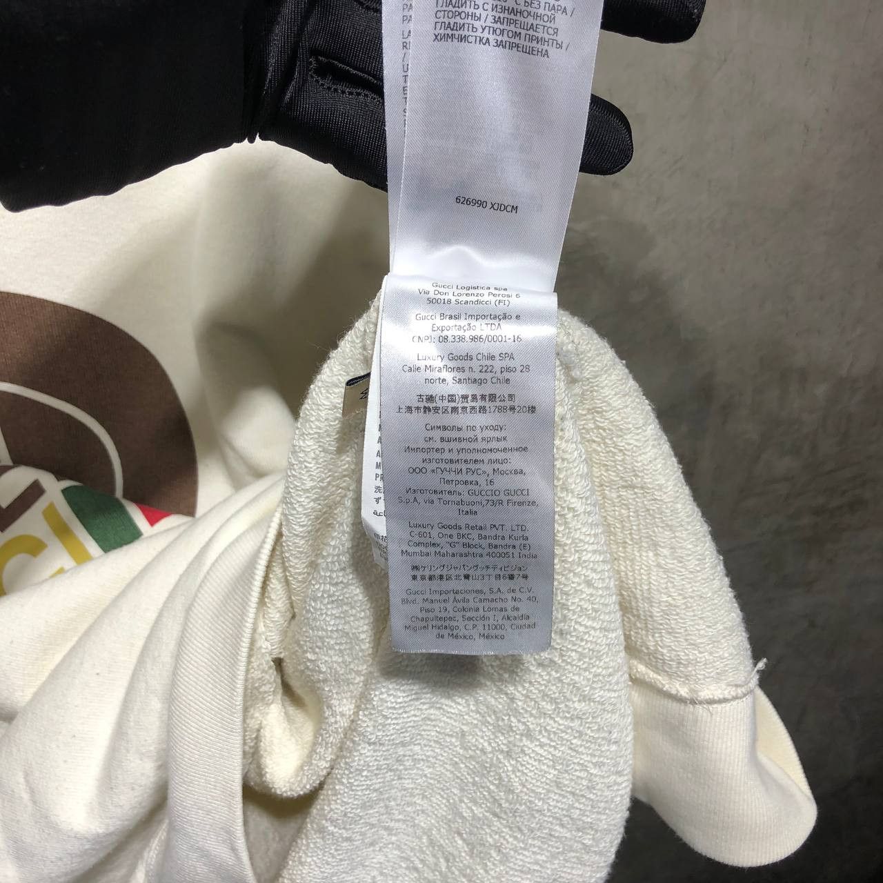Gucci × The North Face Gucci X The North Face Logo Sweatshirt Size US XXL / EU 58 / 5 - 16 Thumbnail