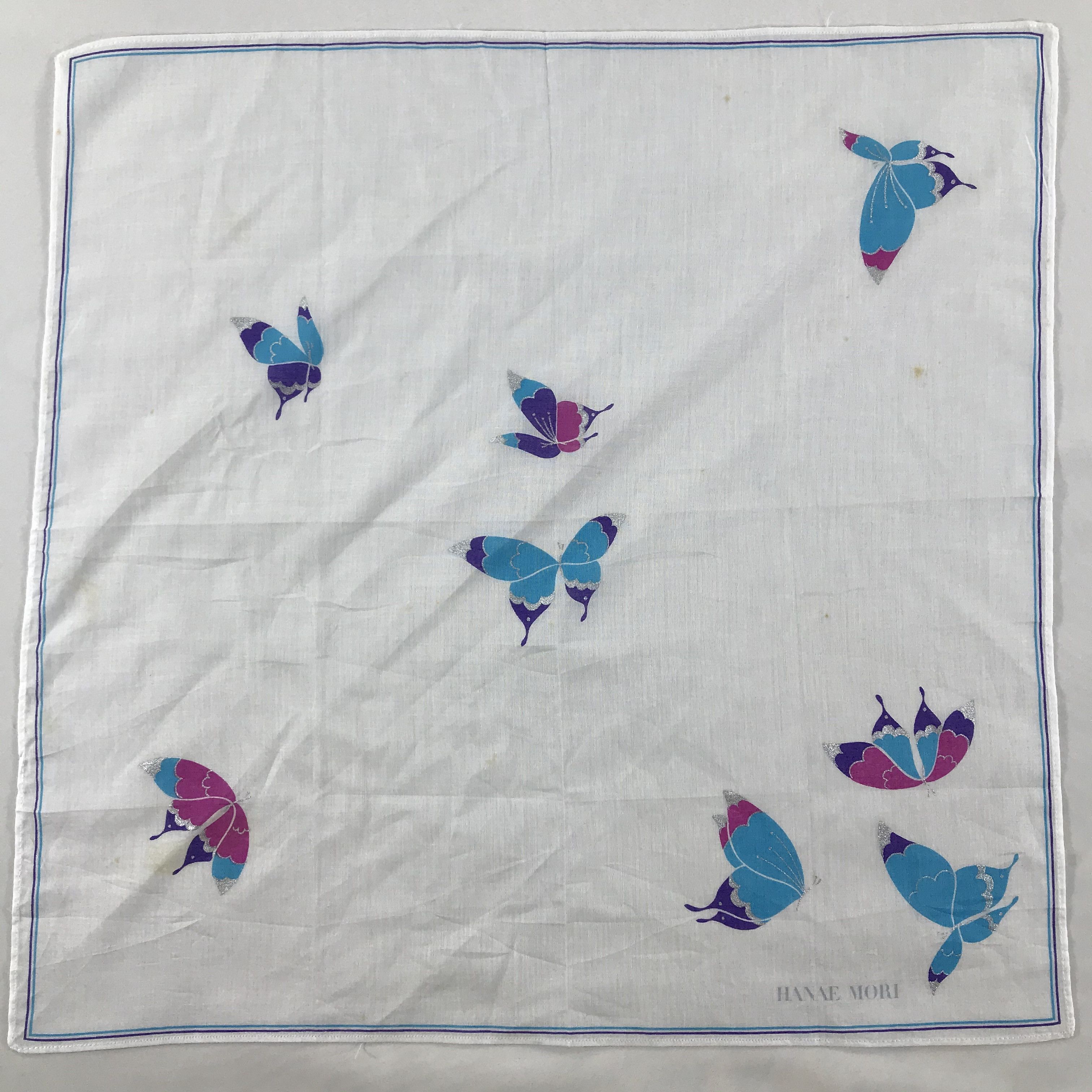 Hanae Mori × Vintage Hanae Mori Neckerchief / Bandana / Handkerchief Size ONE SIZE - 3 Thumbnail