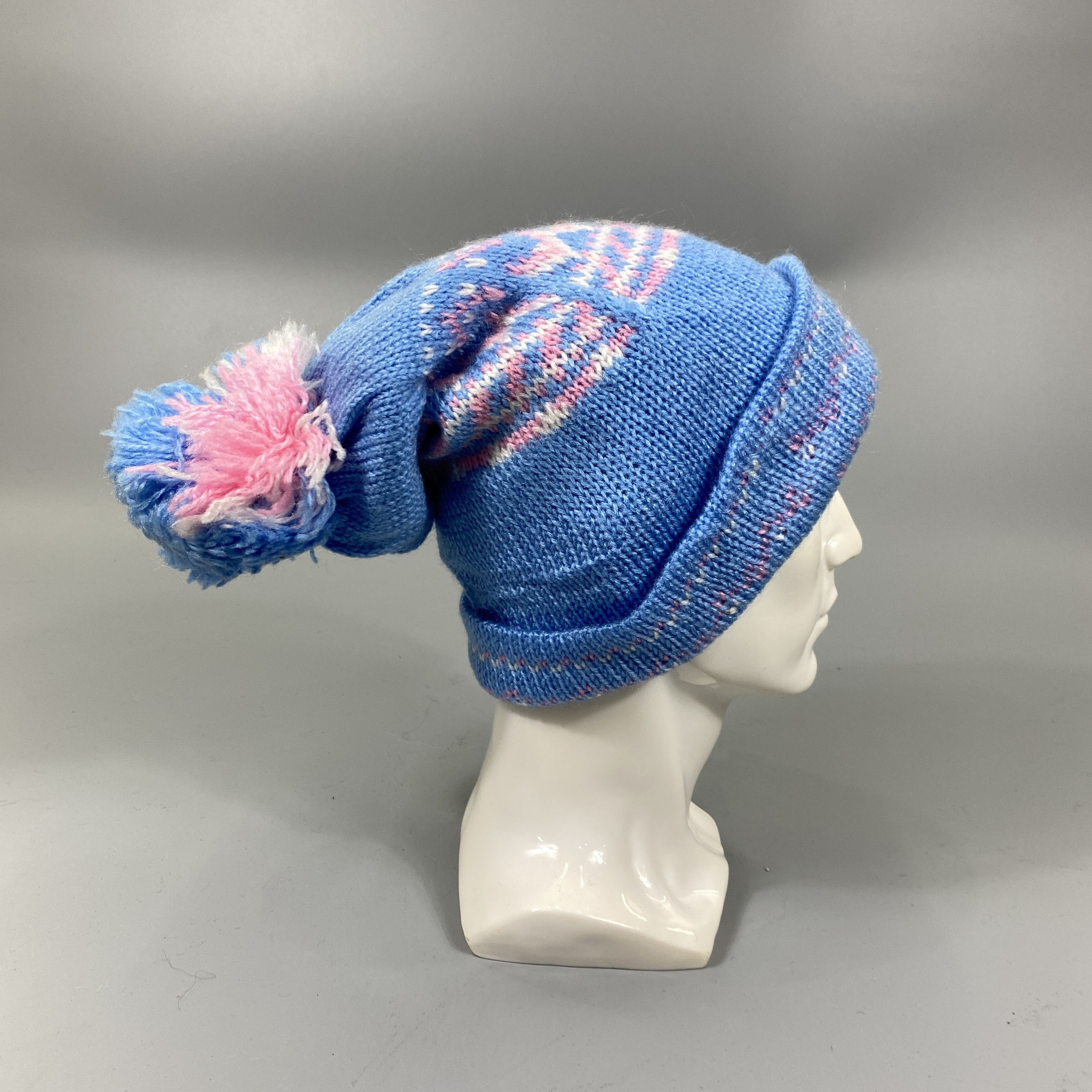 Japanese Brand Knitted Hat With Pompom -BN689 Size ONE SIZE - 3 Thumbnail