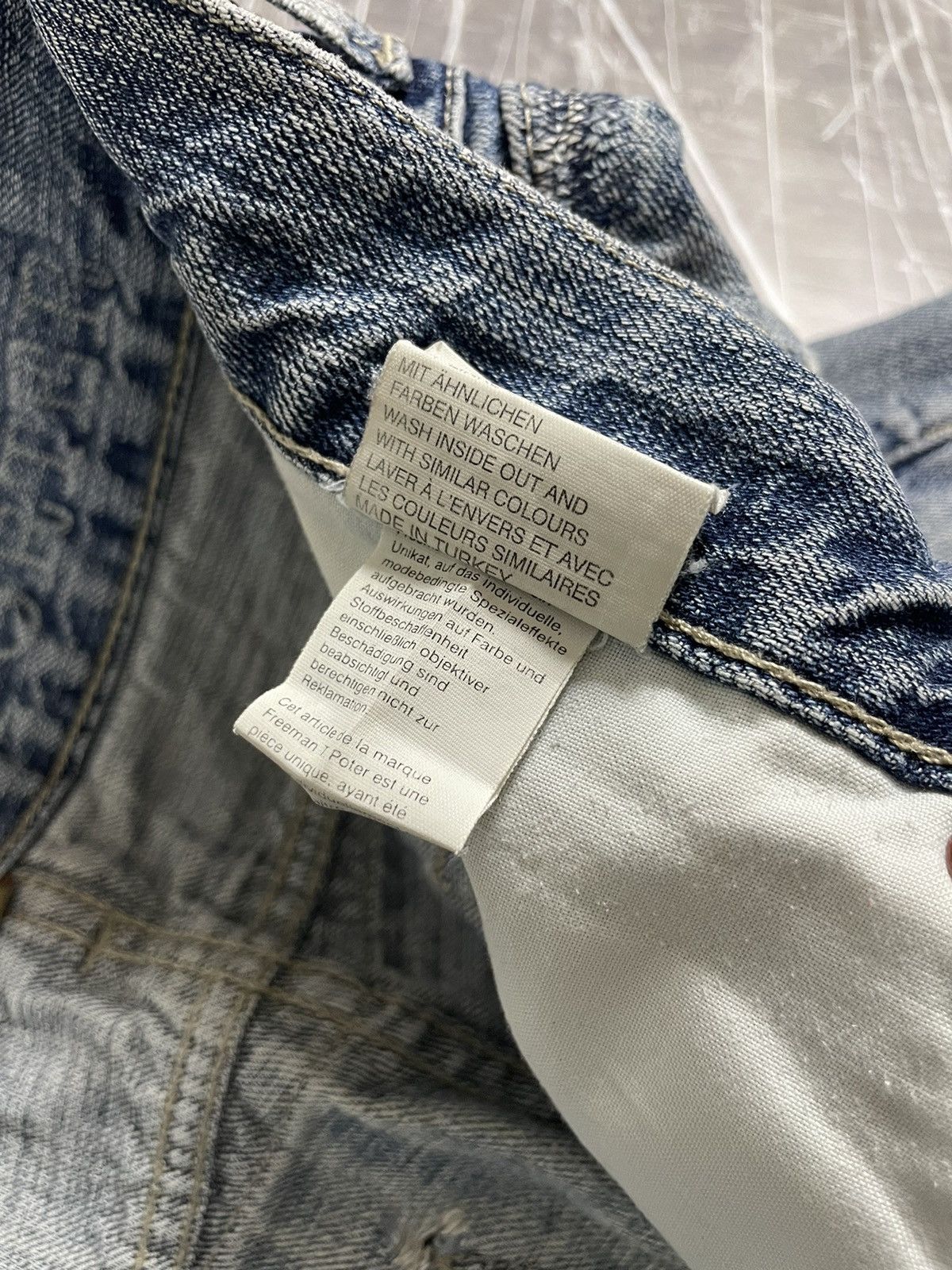 If Six Was Nine × Japanese Brand × KMRii Y2K Distressed Denim Jeans Tornado Mart Hysteric Punk Style Size US 31 - 19 Thumbnail