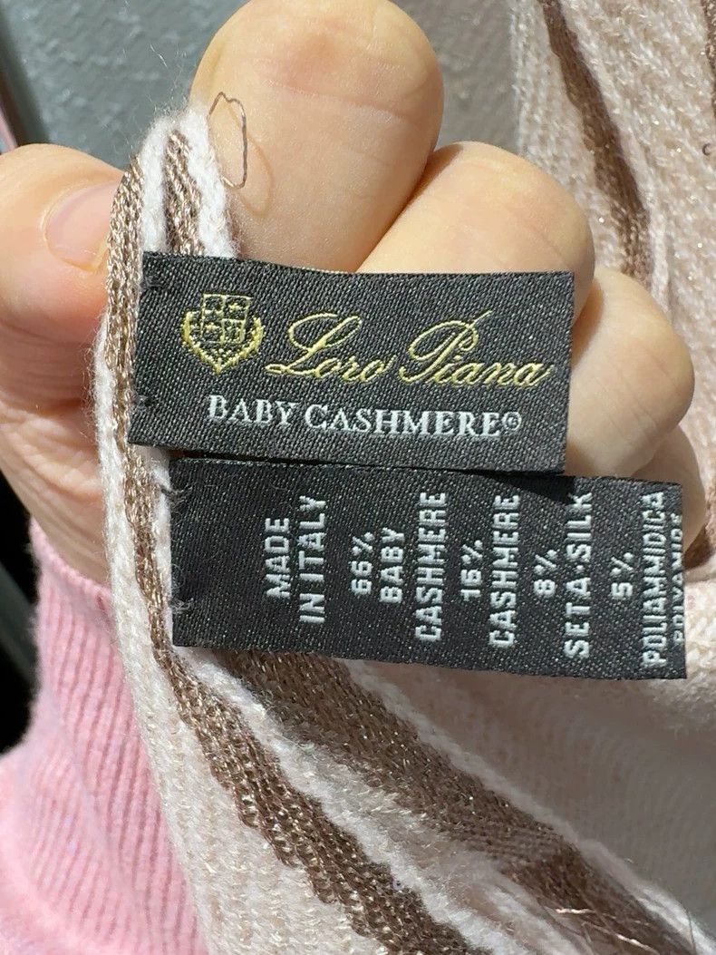 Loro Piana LORO PIANA Cashmere scarf Size ONE SIZE - 3 Thumbnail