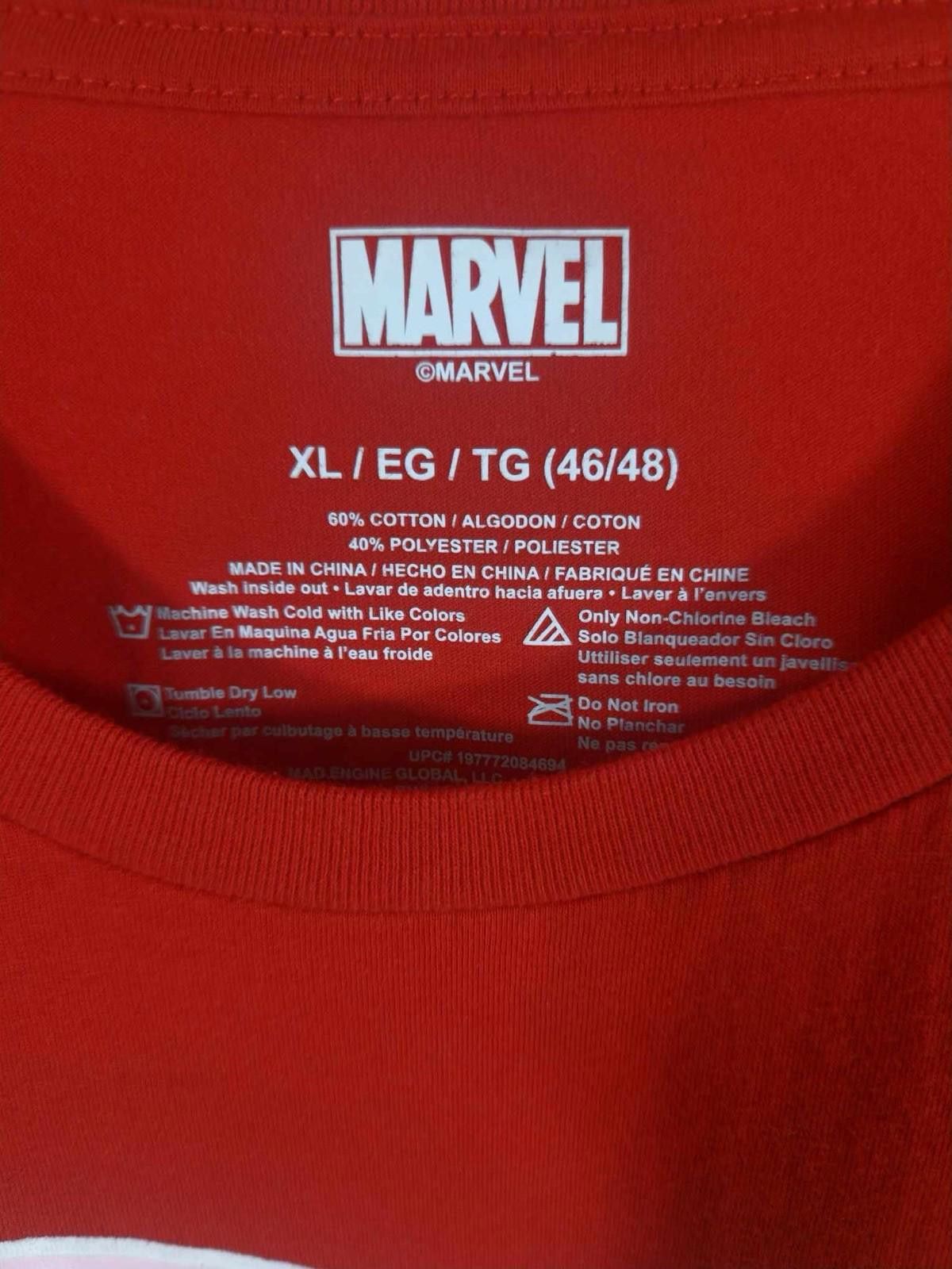 Marvel Comics Marvel Deadpool 'Be Mine' Graphic T-Shirt - Red Size US XL / EU 56 / 4 - 3 Thumbnail