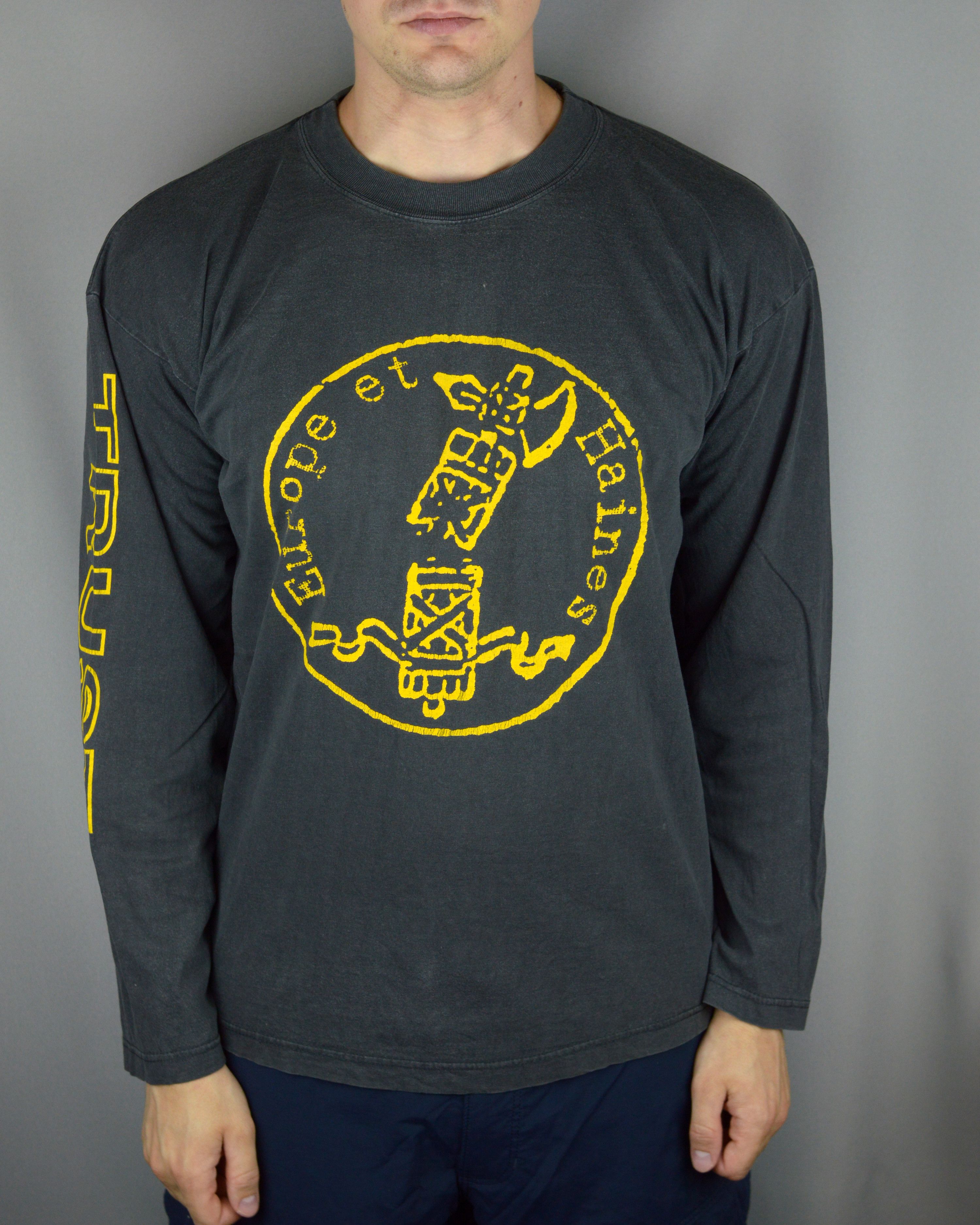 Vintage Vintage Trust Europe et Haines 1996 long sleeve t shirt Size US M / EU 48-50 / 2 - 1 Thumbnail