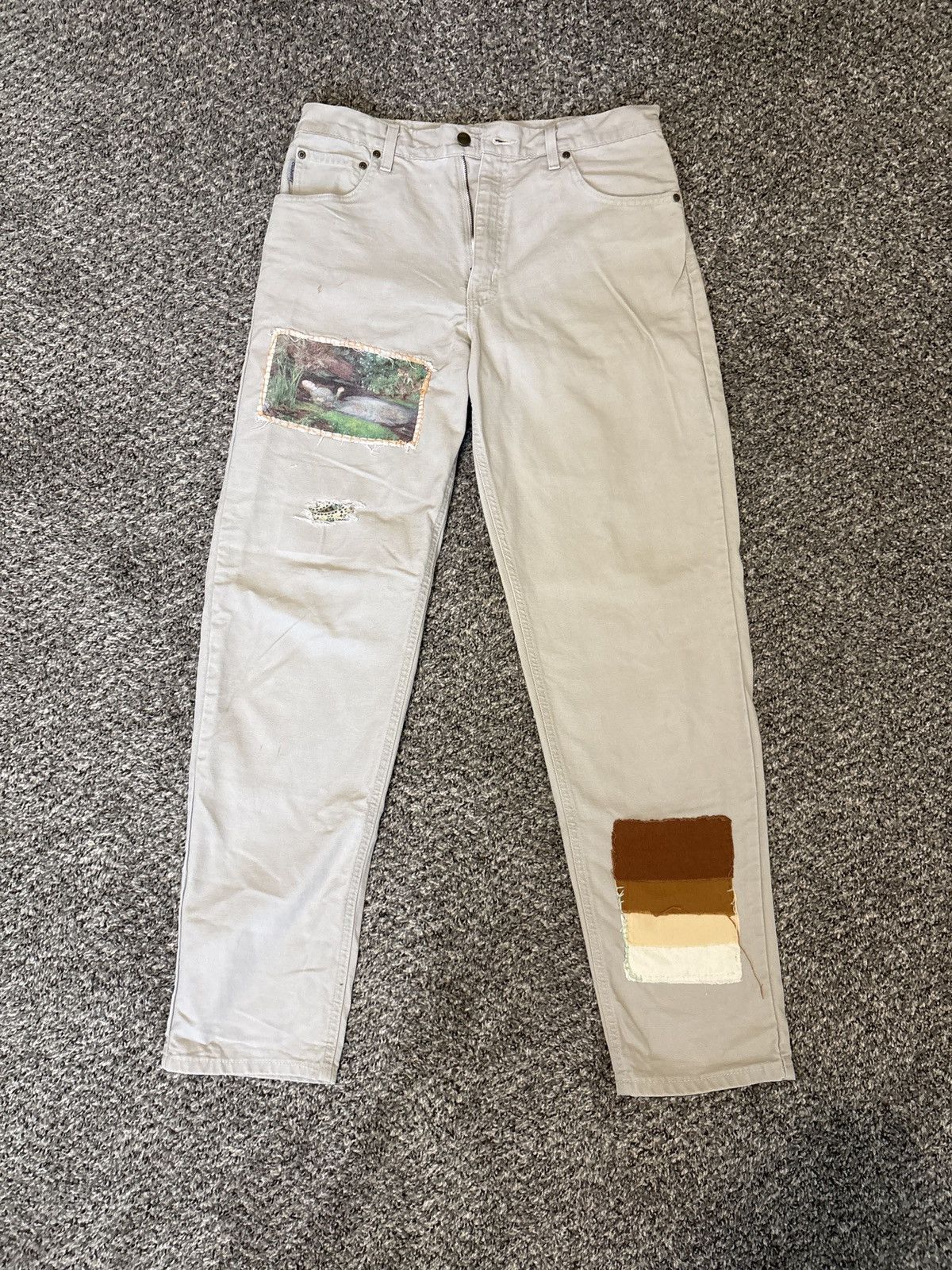 Carhartt Carhartt Painters Pants Leather Tag Size US 32 / EU 48 - 1 Thumbnail
