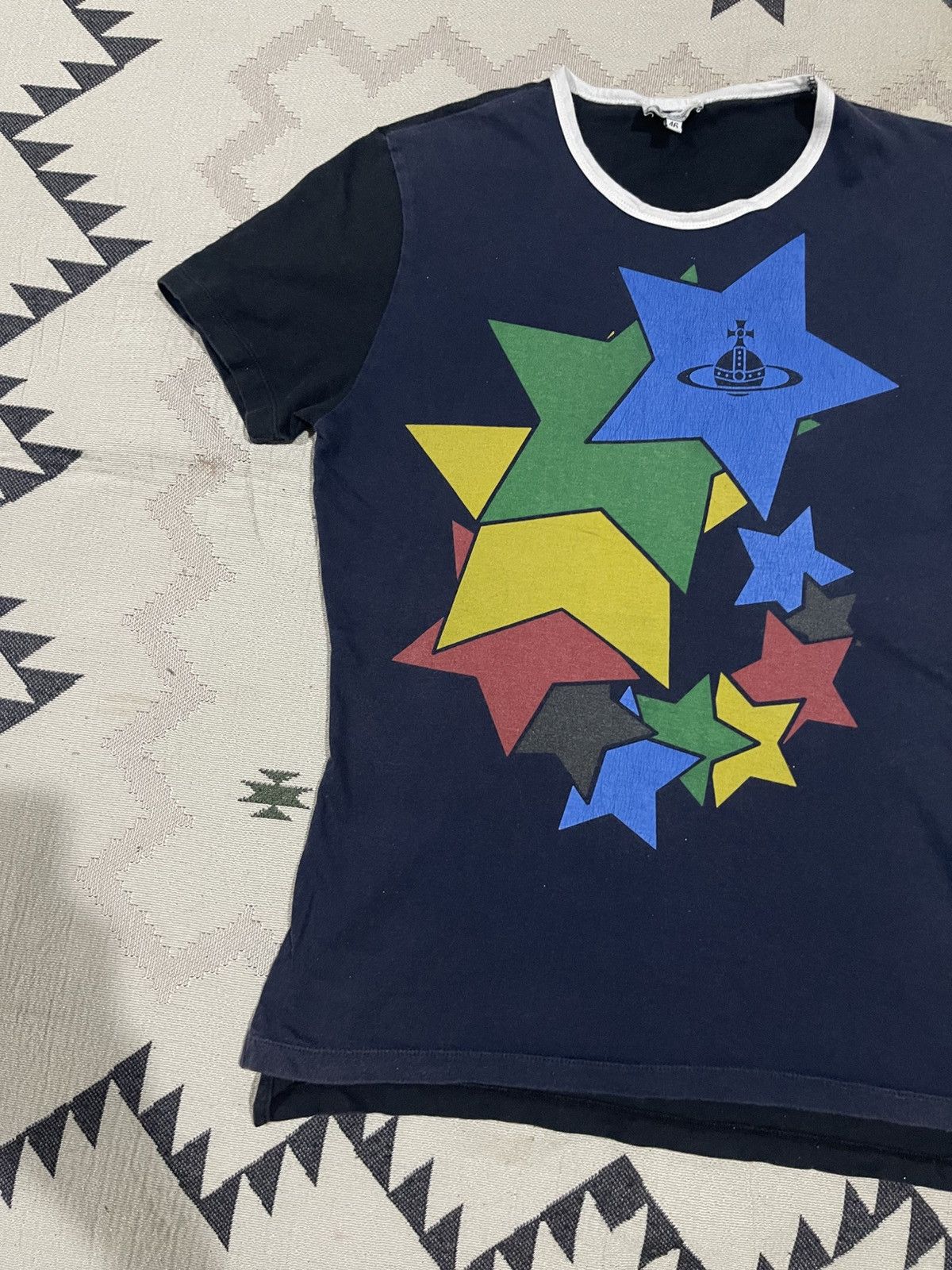 Vivienne Westwood 2000s VIVIENNE WESTWOOD MAN STAR LOGO PRINT MULTICOLOUR Size US S / EU 44-46 / 1 - 3 Thumbnail