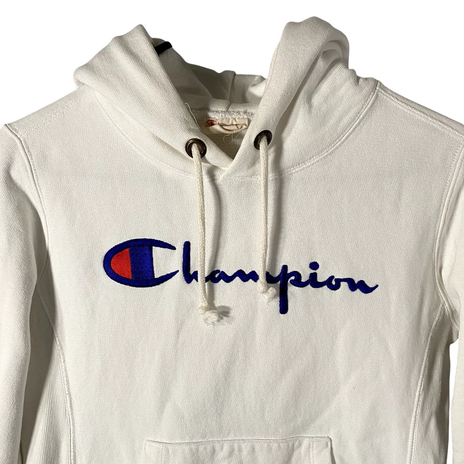 Champion Champion Reverse Weave Warm Up Hoodie Sweatshirt White Small Size US S / EU 44-46 / 1 - 2 Thumbnail