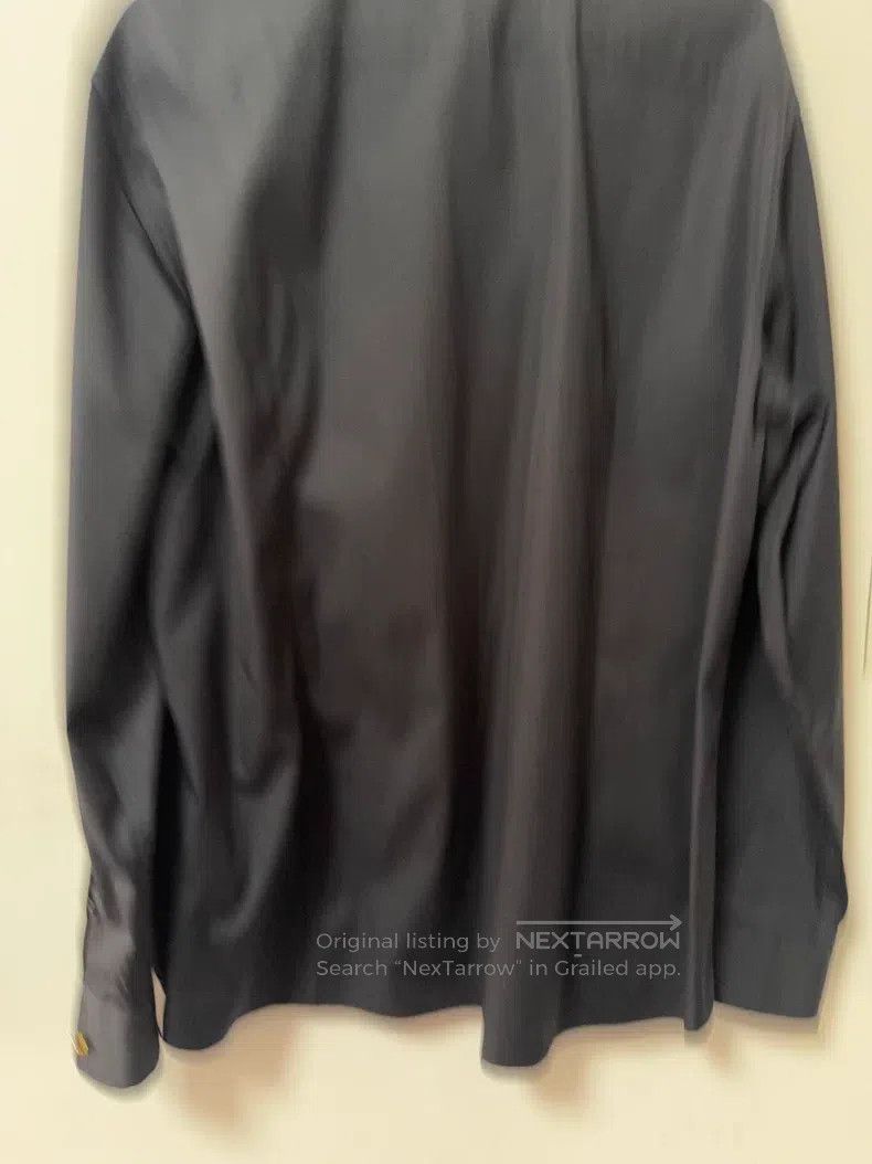Givenchy Givenchy Metal Buckle Detail Logo Long Sleeve Shirt Size US S / EU 44-46 / 1 - 2 Thumbnail