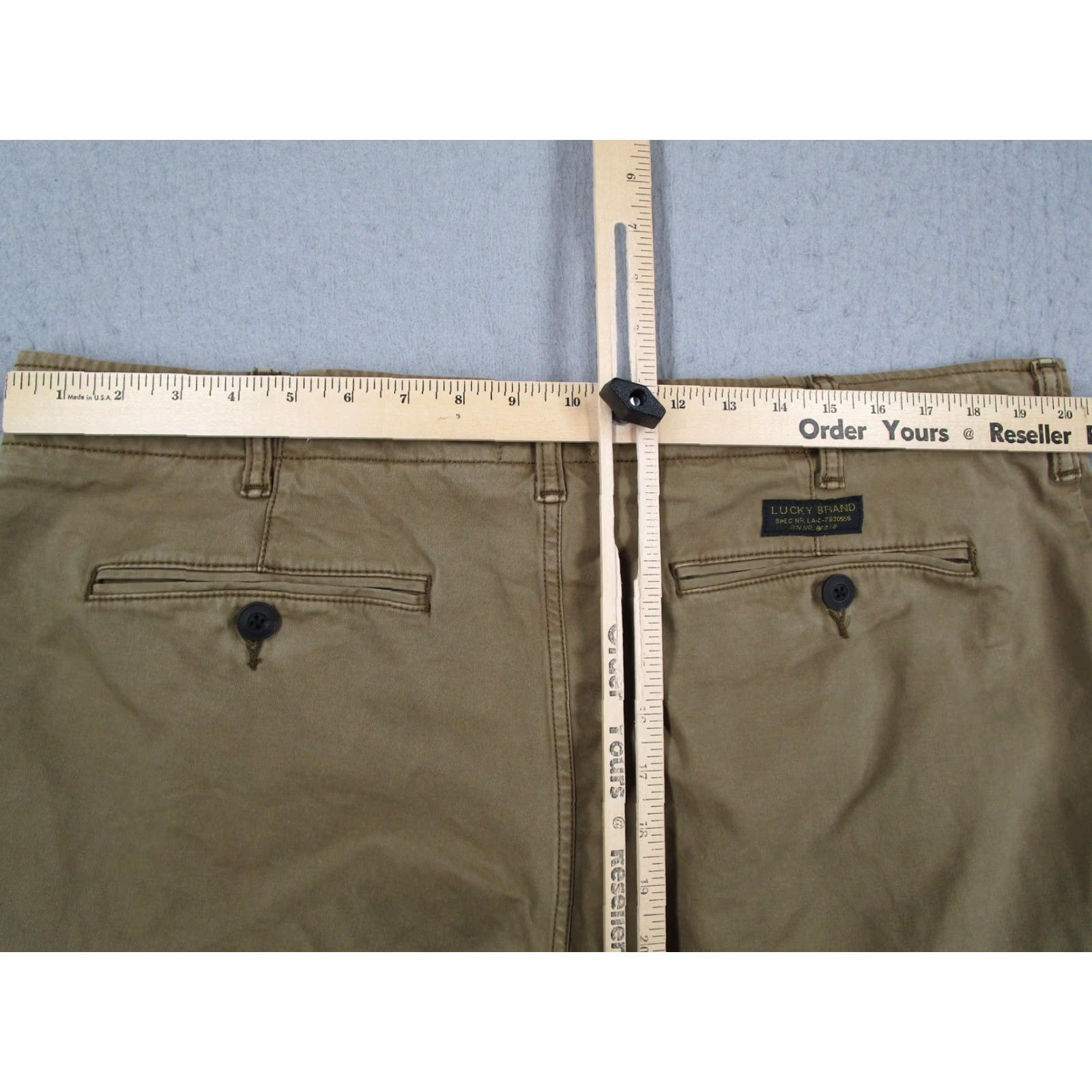 Lucky Brand Lucky Brand Chino Pants 38 Khaki Beige Casual Mens Size US 38 / EU 54 - 7 Thumbnail