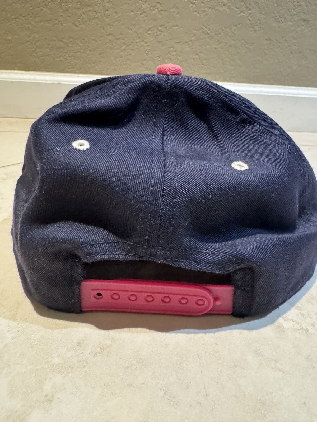 Pink Dolphin Pink Dolphin Logo Snapback Blue Teal Pink Embroidered Size ONE SIZE - 6 Thumbnail