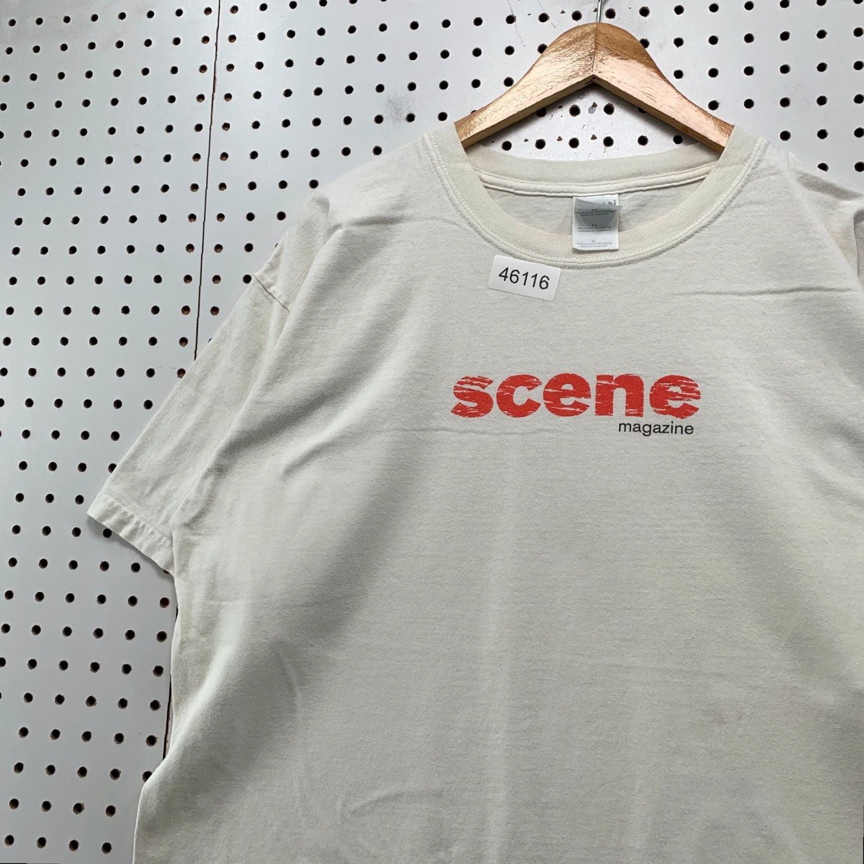 Gildan VINTAGE Gildan Shirt Mens XL White Short Sleeve 90s Size US XL / EU 56 / 4 - 3 Thumbnail