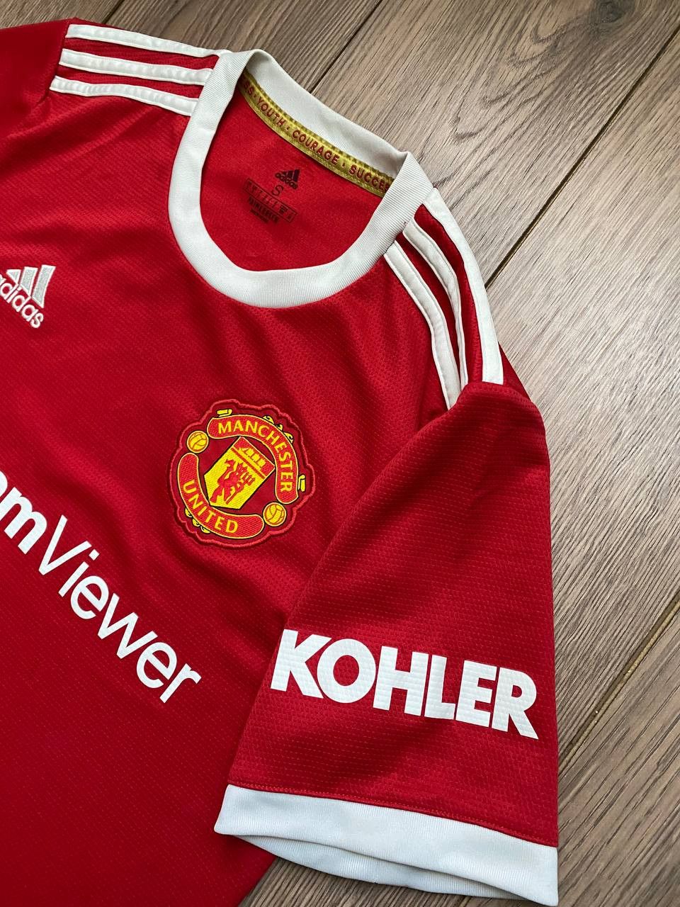 Adidas Adidas Manchester United #7 Ronaldo 21/22 Home Jersey Size S Size US S / EU 44-46 / 1 - 4 Thumbnail