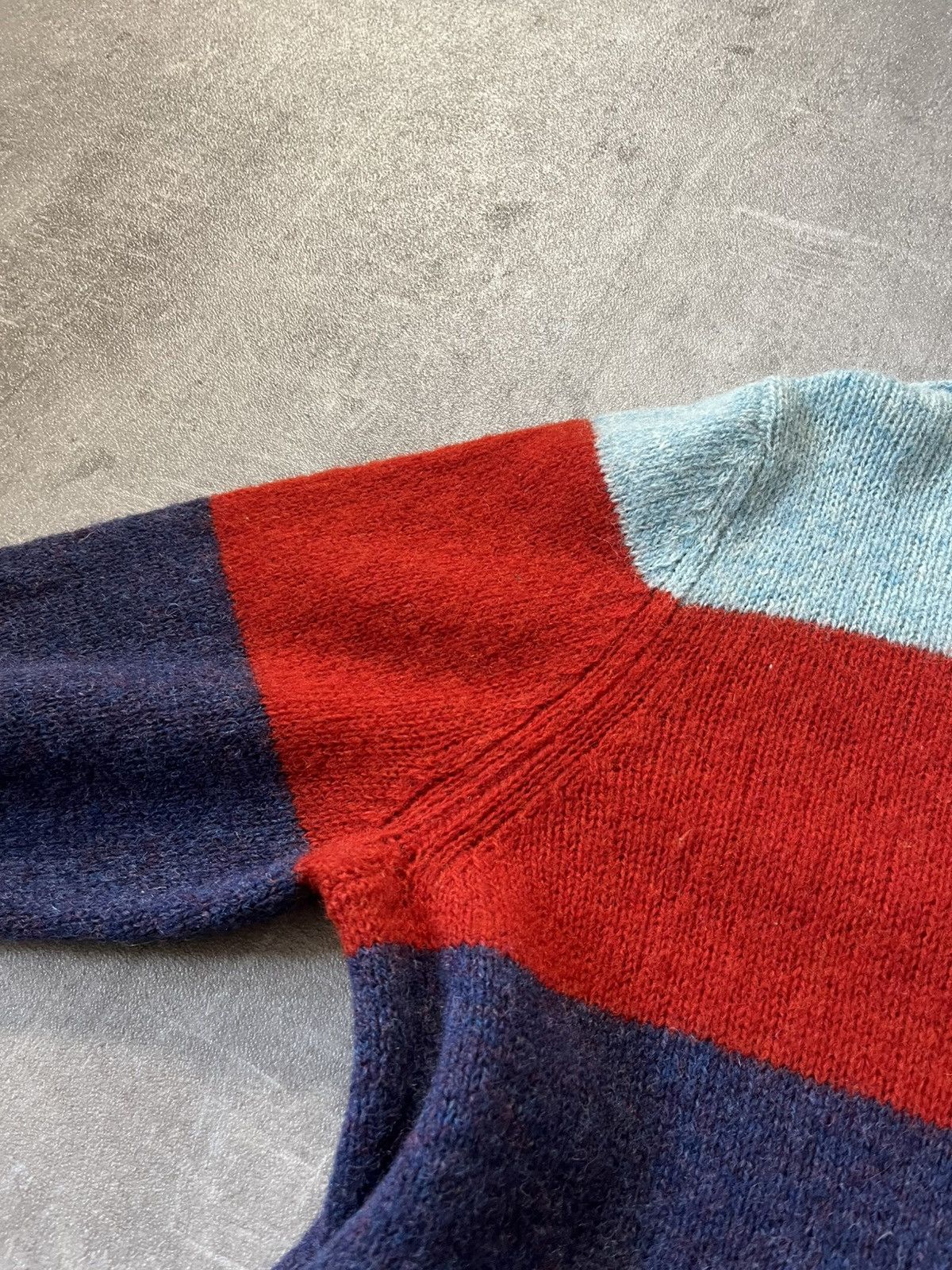 Acne Studios Acne Studios Kai B striped wool multicolor sweater Size US L / EU 52-54 / 3 - 7 Thumbnail