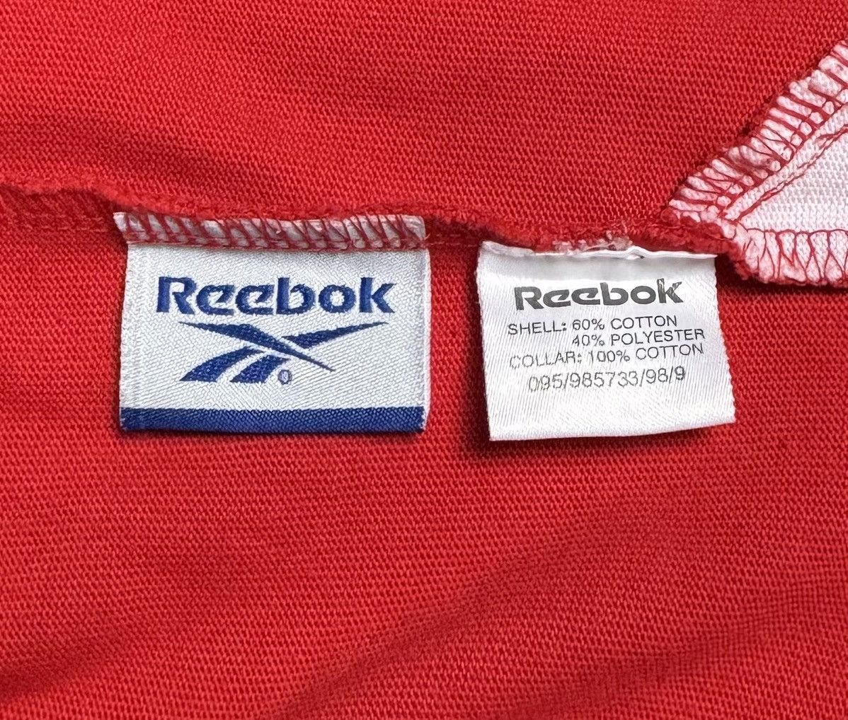 Reebok Wales 1999 2000 Home Rugby Long Sleeve Jersey Reebok Cymru Size US M / EU 48-50 / 2 - 14 Thumbnail