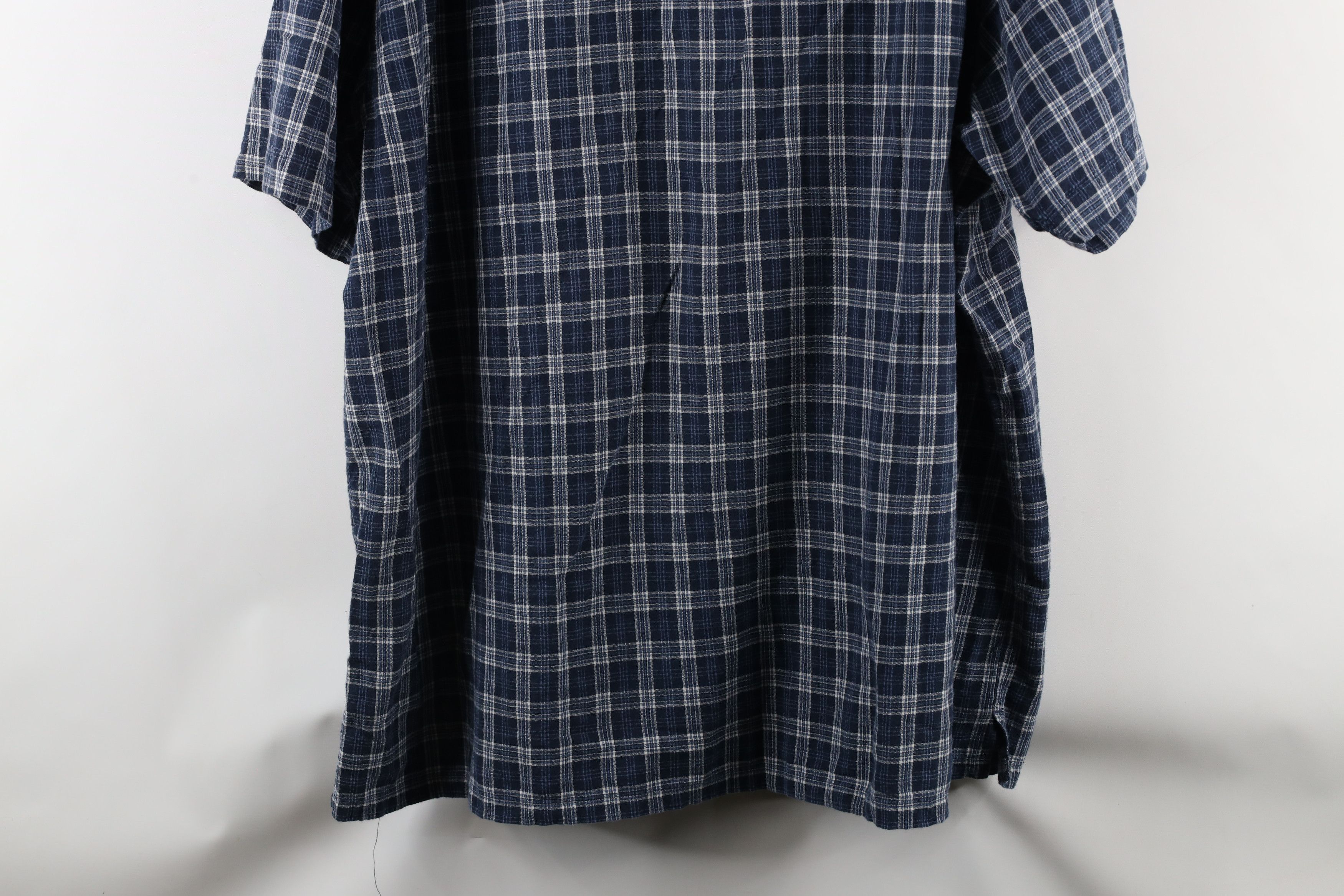 Gap × Vintage Vintage 90s Gap Fit Short Sleeve Collared Button Shirt Plaid Size US XL / EU 56 / 4 - 8 Thumbnail