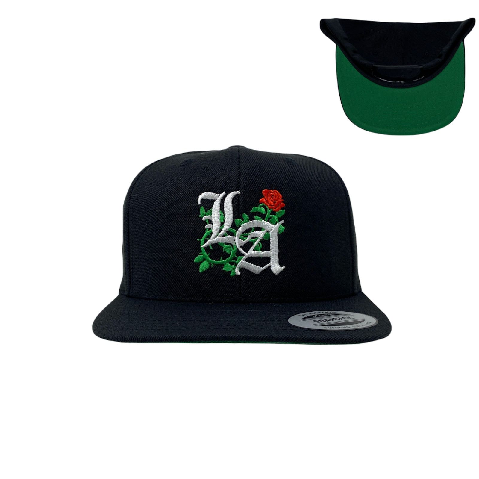 Other Los Angeles Old English Rose Snapback Hat Size ONE SIZE - 1 Thumbnail