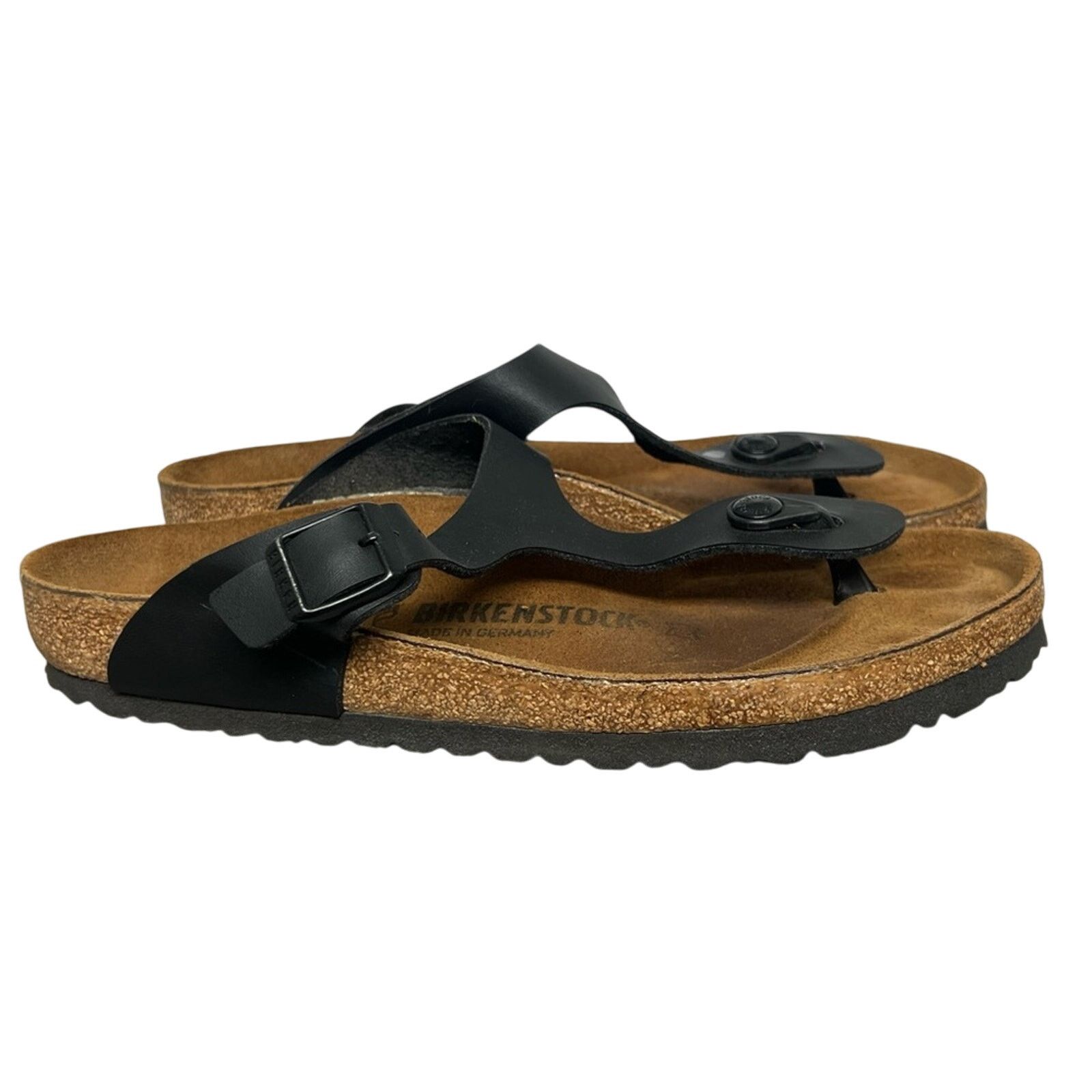 Birkenstock Birkenstock Gizeh Sandals | Black | EU 40 | US L9 / M7 | Size US 9 / IT 39 - 3 Thumbnail
