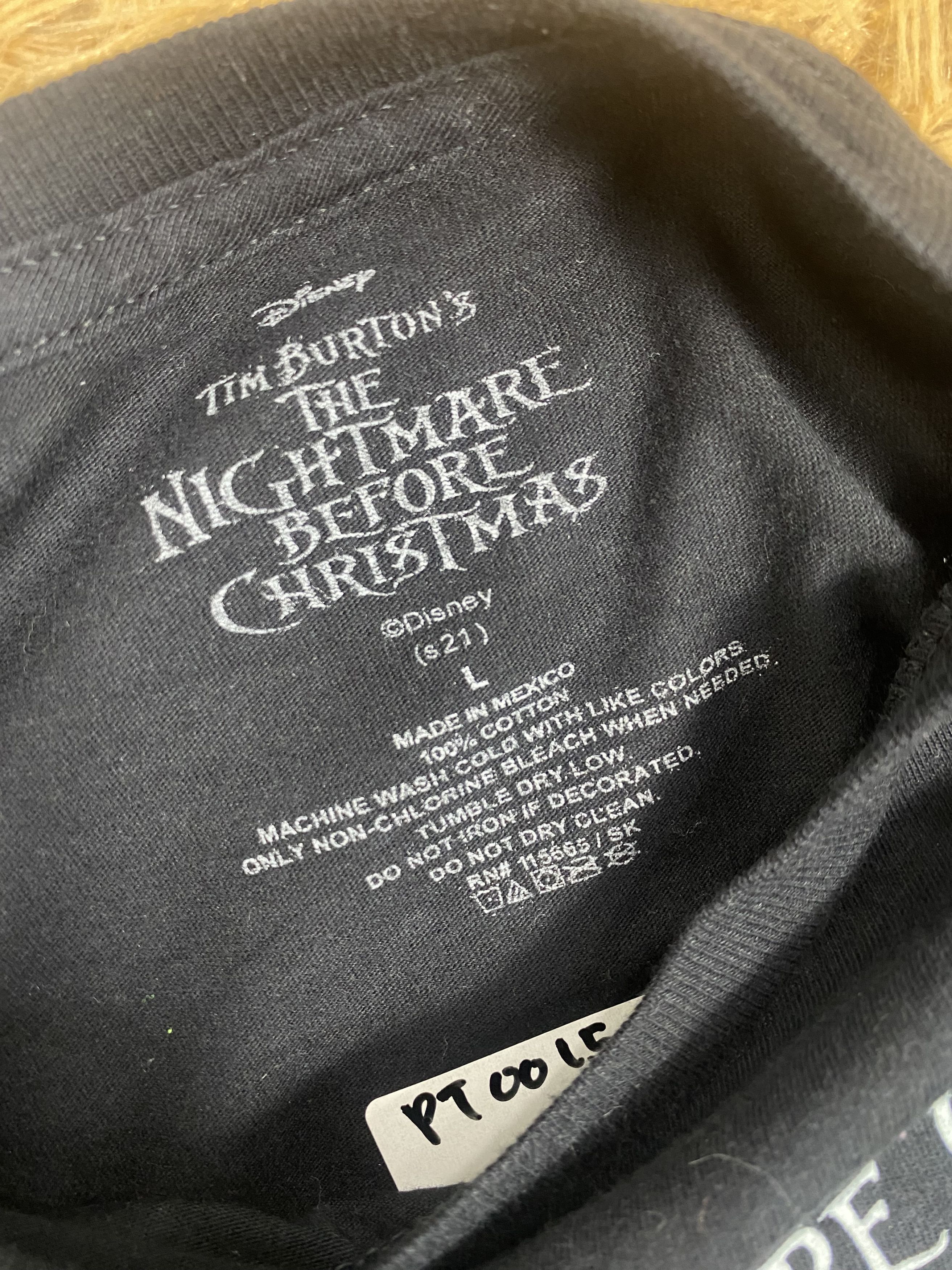 Disney Vintage Disney The Burton Nightmare Shirt Size US L / EU 52-54 / 3 - 5 Thumbnail