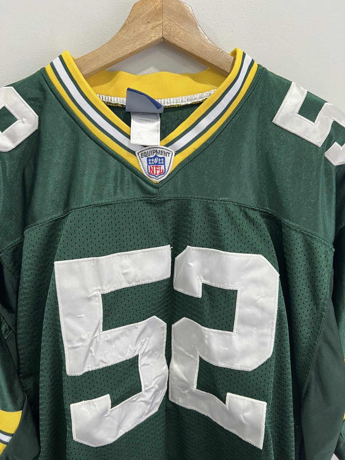 Vintage Reebok Nfl Green Bay Packers Football Jersey Matthews 52 Size US XL / EU 56 / 4 - 3 Thumbnail