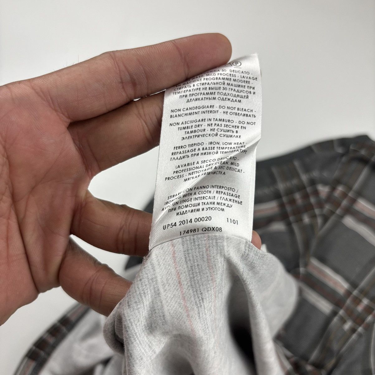 Alexander McQueen Alexander McQueen Skull Print Checked Shirt Size US XS / EU 42 / 0 - 7 Thumbnail