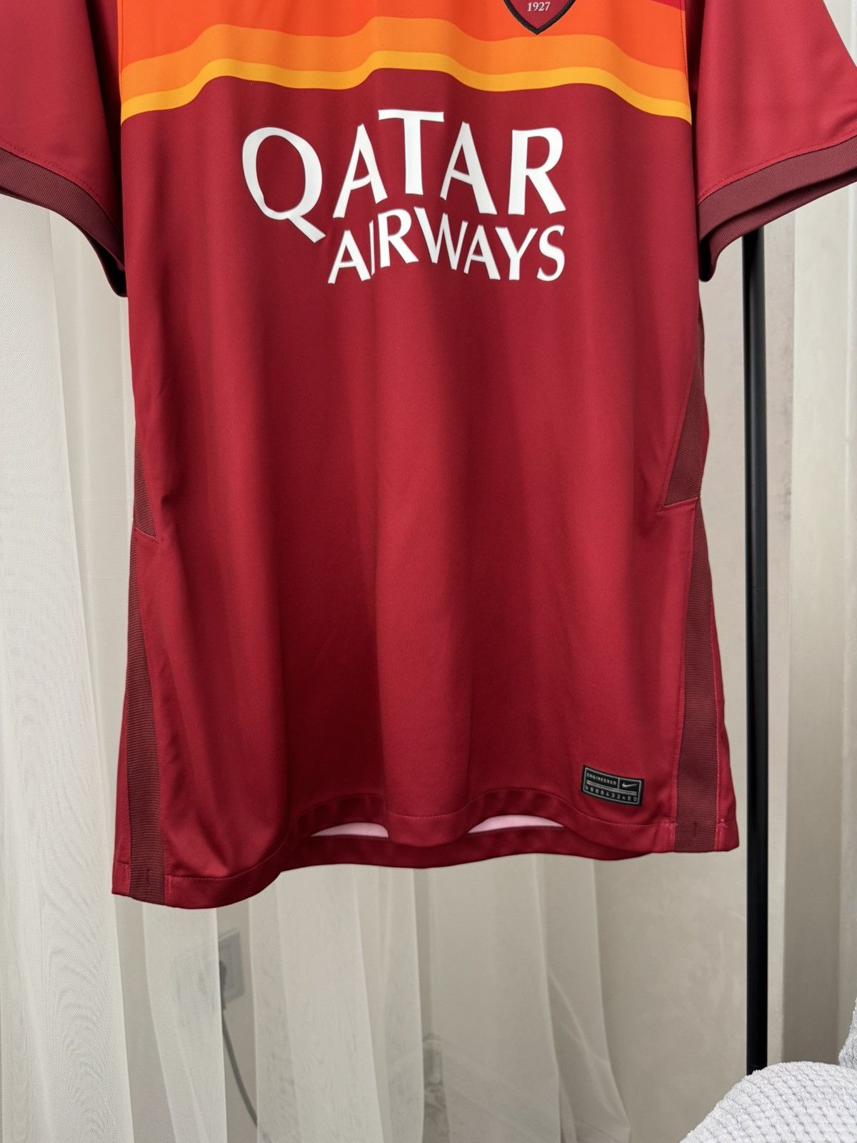 Nike Nike Roma Italy Soccer Maglia CD4248 614 Home Jersey 2020-21 Size US L / EU 52-54 / 3 - 7 Thumbnail
