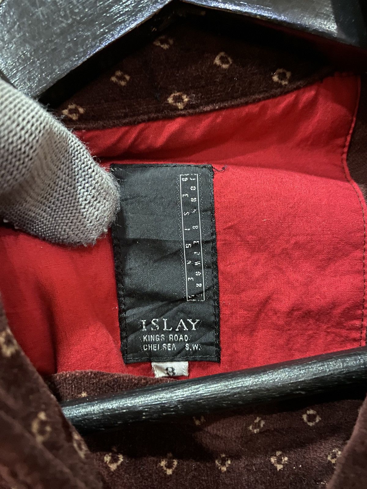 Japanese Brand VINTAGE ISLAY VELVET SHIRT Size US L / EU 52-54 / 3 - 6 Thumbnail
