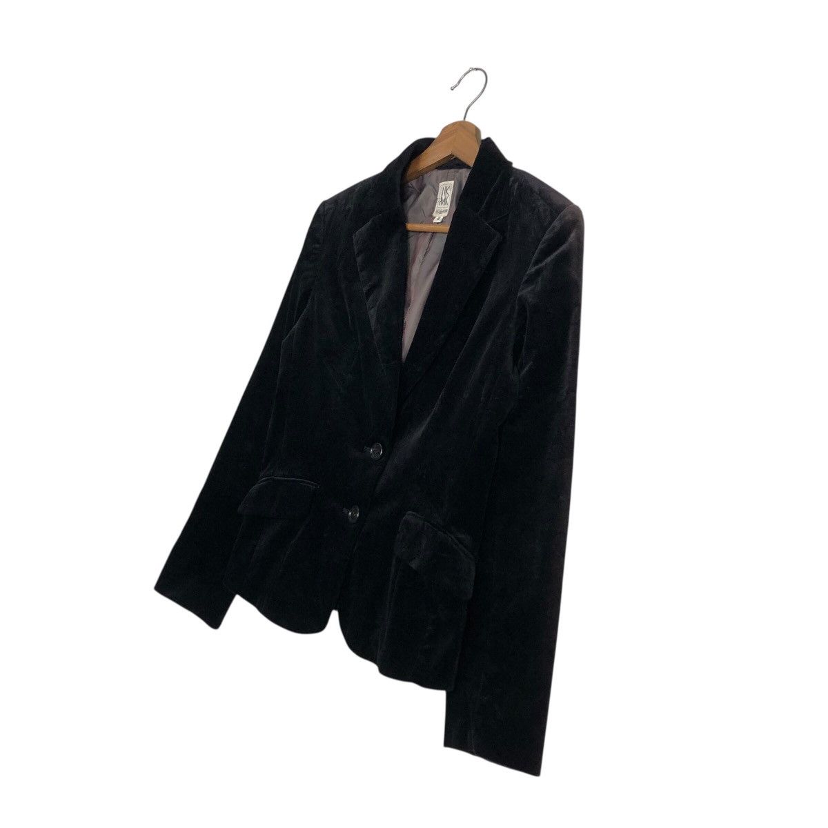 Michel Klein 📌Vintage Cropped Biker Jacket Michel Klein Paris Size M / US 6-8 / IT 42-44 - 3 Thumbnail