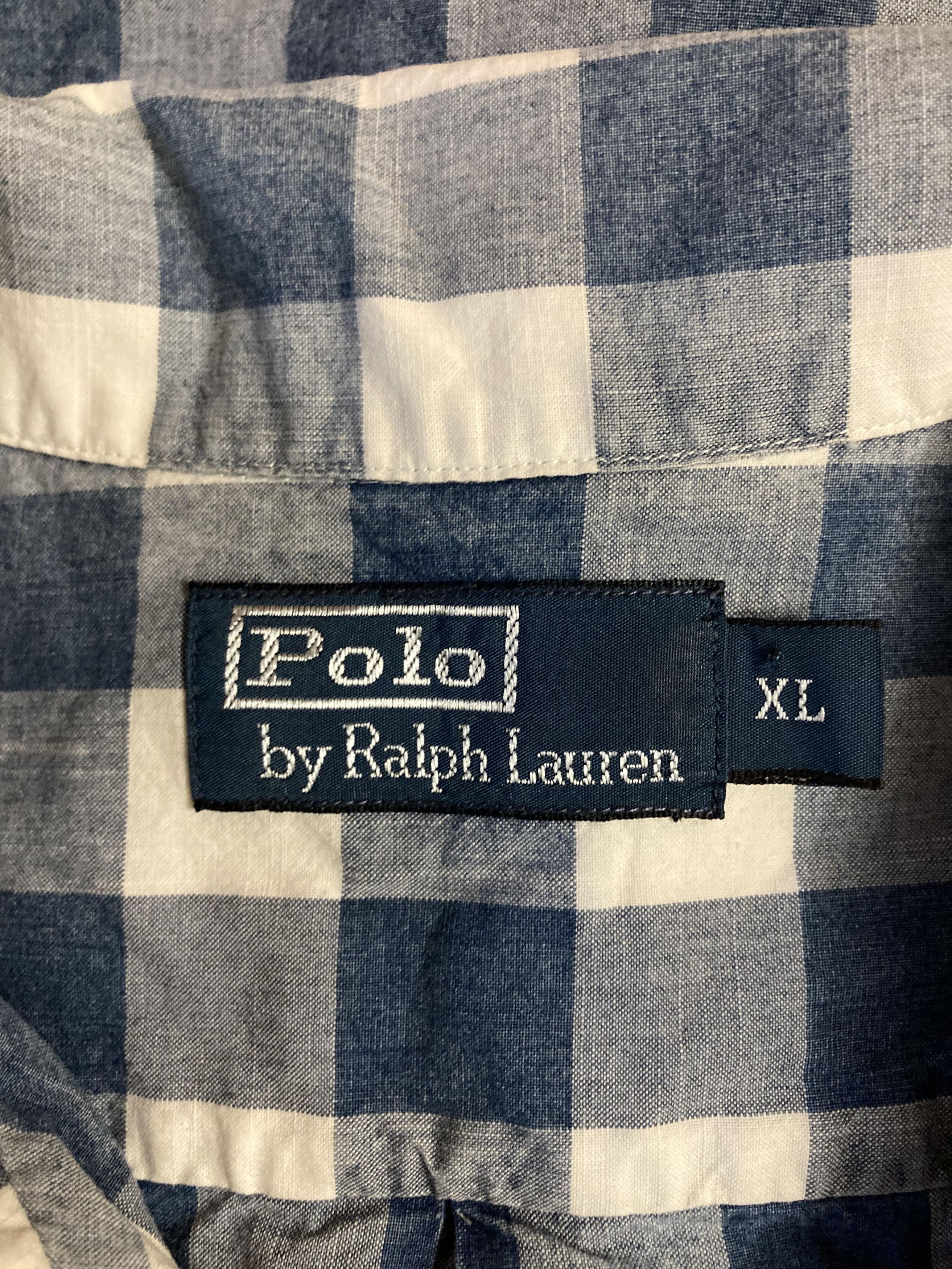 Polo Ralph Lauren Polo Ralph Lauren Checked Short Sleeved Hawaiian Shirt Size US XL / EU 56 / 4 - 4 Thumbnail
