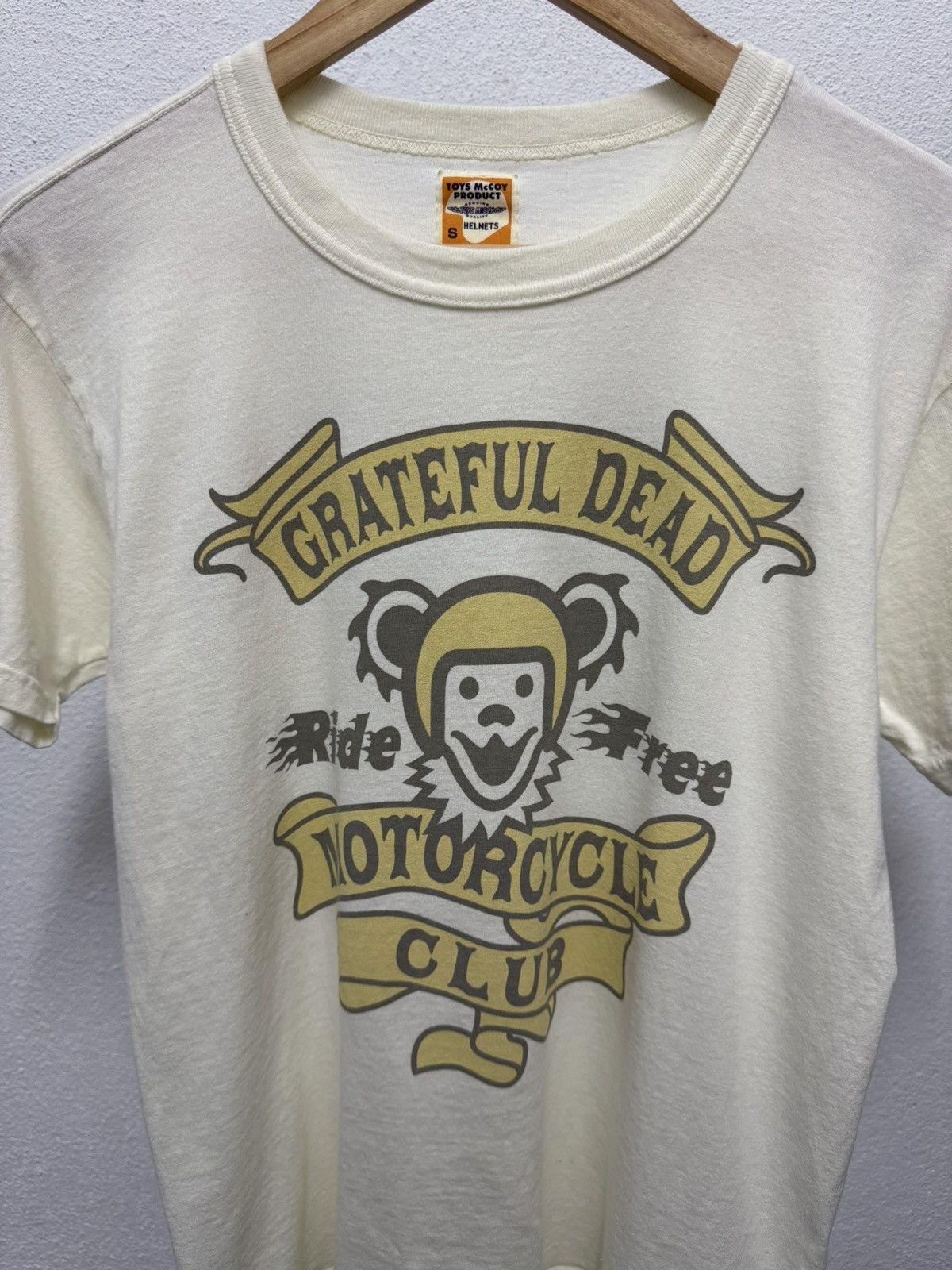 Grateful Dead × Japanese Brand × TOYS McCOY Toys McCoy x Grateful Dead Motorcycle Club Tshirt Size US S / EU 44-46 / 1 - 2 Thumbnail