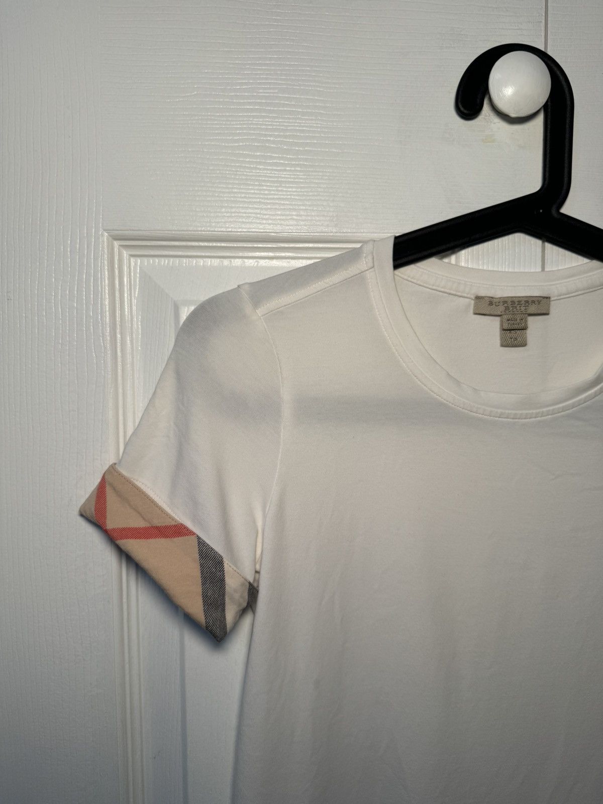Burberry Burberry white short sleeve simple tee Size XS / US 0-2 / IT 36-38 - 4 Thumbnail