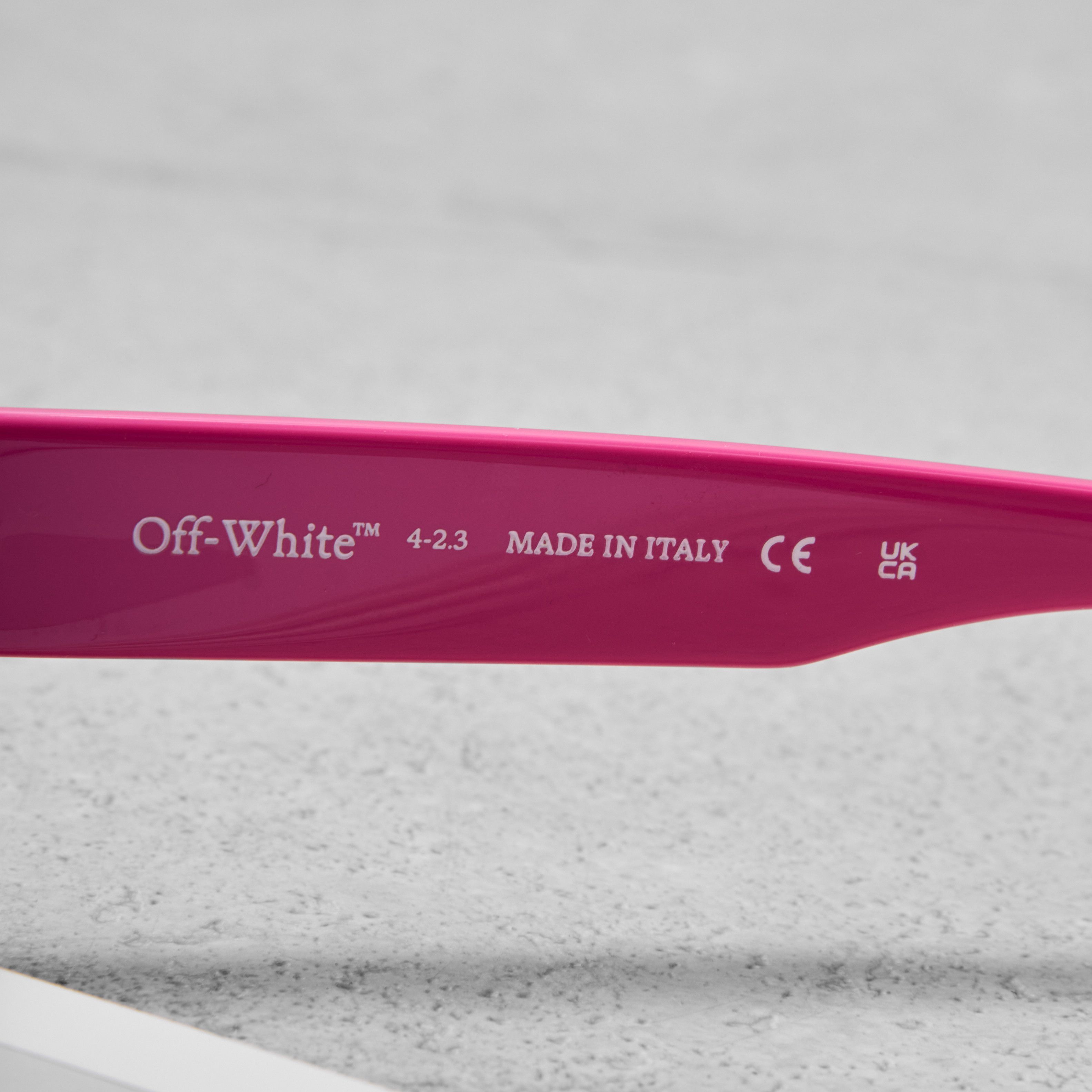 Off-White OFF WHITE Arthur Rectangle-Frame Sunglasses Size ONE SIZE - 6 Thumbnail