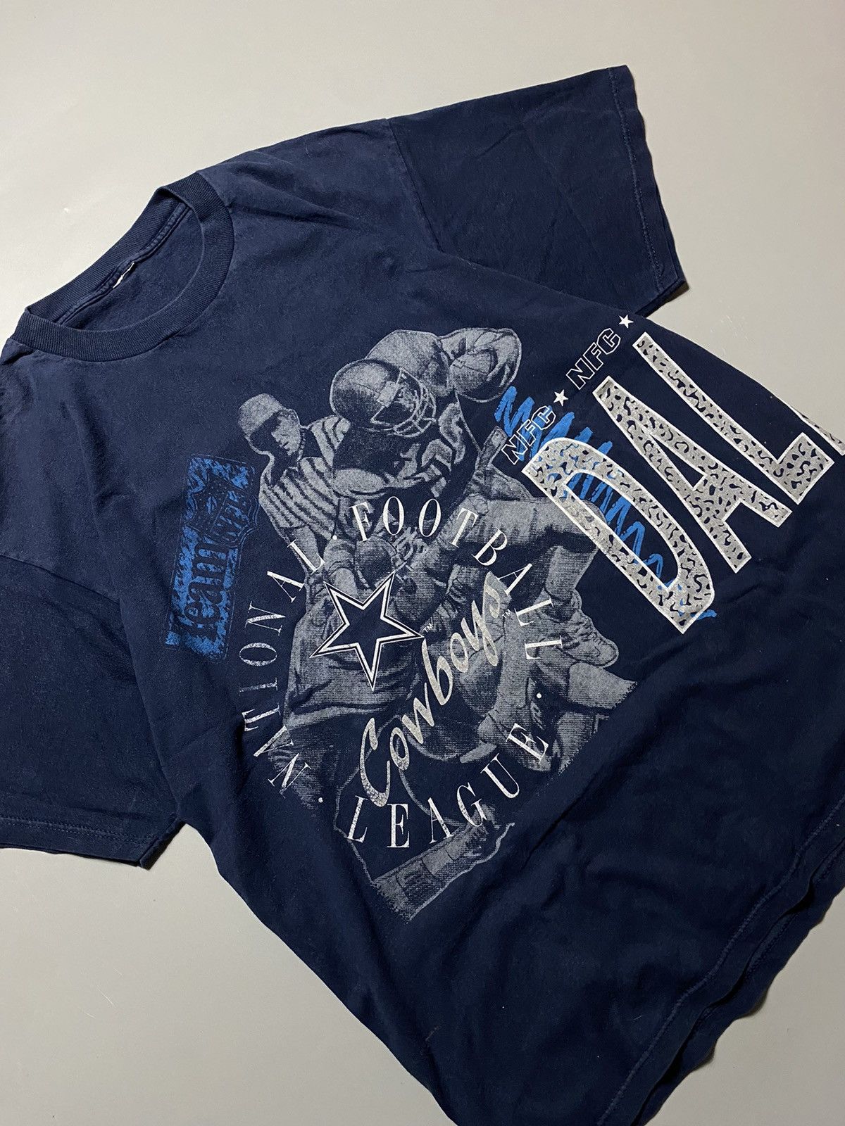 Vintage 🔥NFLP Cowboys Dallas 1994 vintage t-shirt Size US L / EU 52-54 / 3 - 2 Thumbnail