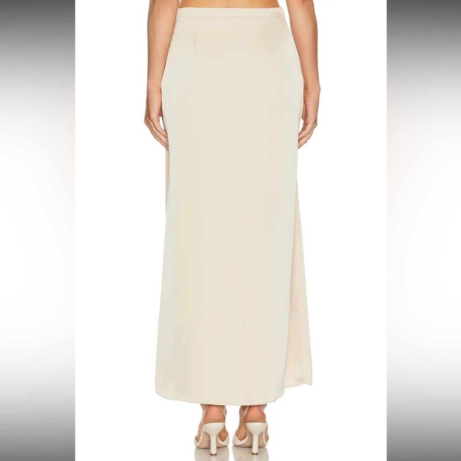 ASTR The Label NWT Astr the Label Ivory Maxi Skirt Size Small Size 27" / US 4 / IT 40 - 4 Thumbnail
