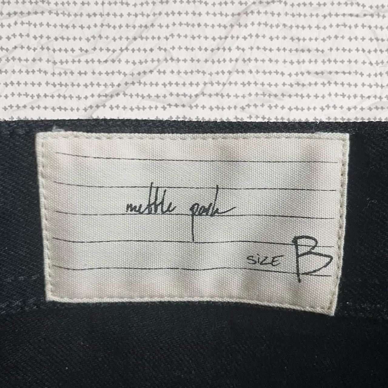 K-Two Studios Mettle Park 421 black Denim Shorts Size US 32 / EU 48 - 3 Thumbnail