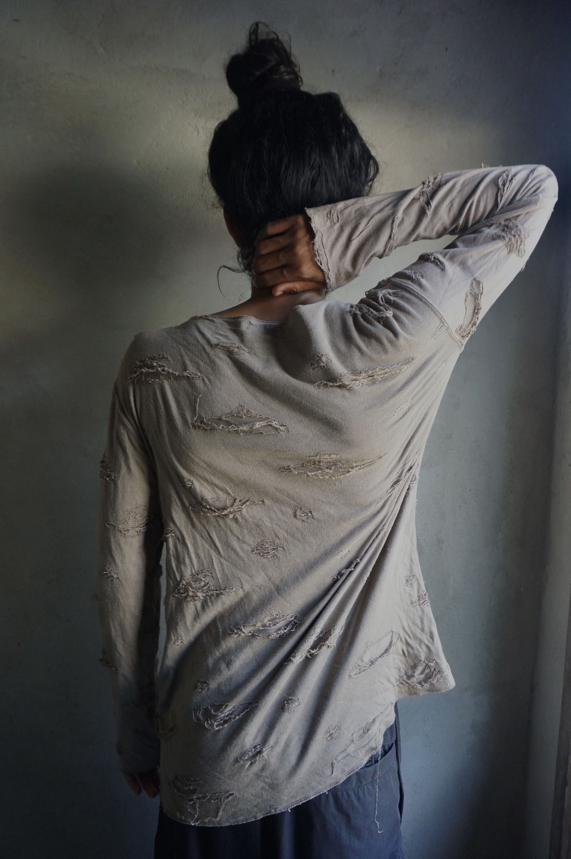 Beams Plus Beams distressed longsleeve Size US M / EU 48-50 / 2 - 14 Thumbnail
